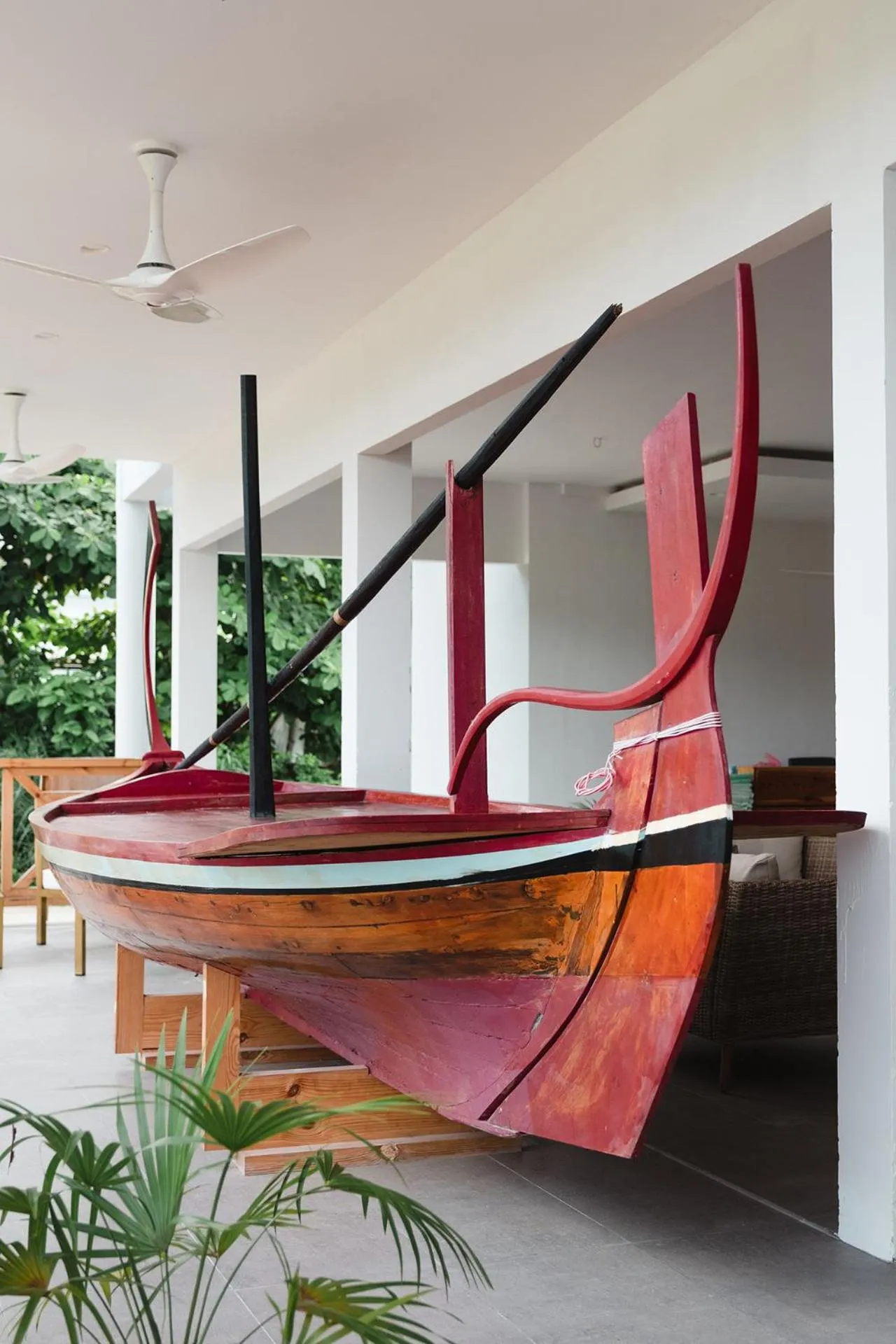 Sunrise by white sand dhigurah