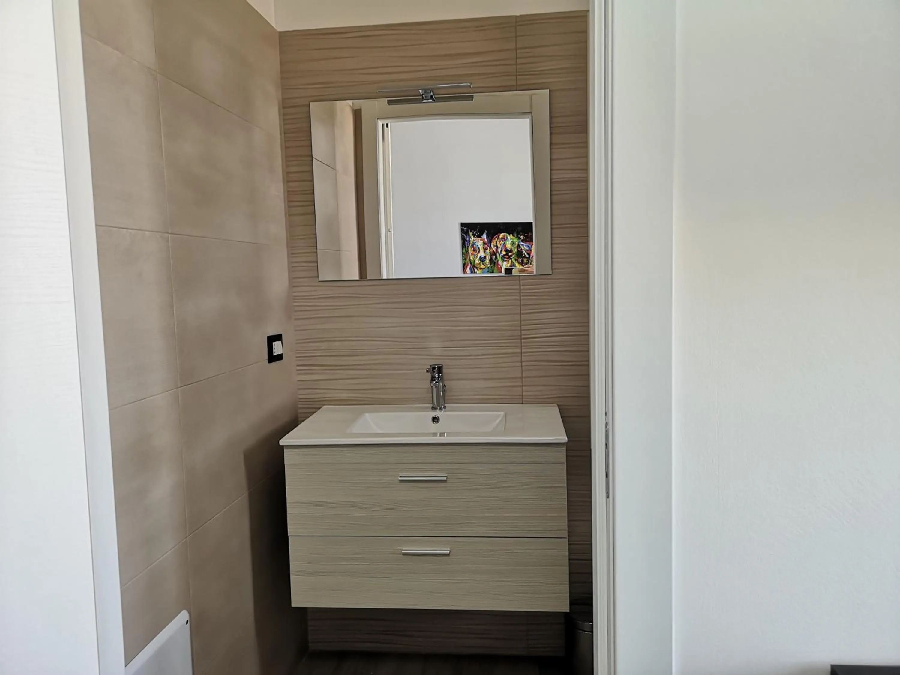 Bathroom in B&b tra scirocco e tramontana