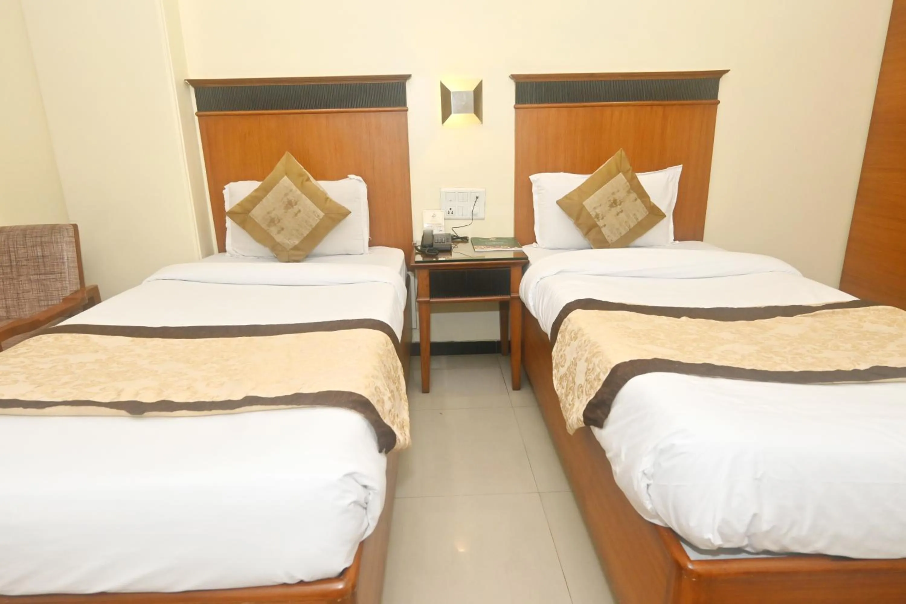Bed in Simran Heritage(Business Hotel
