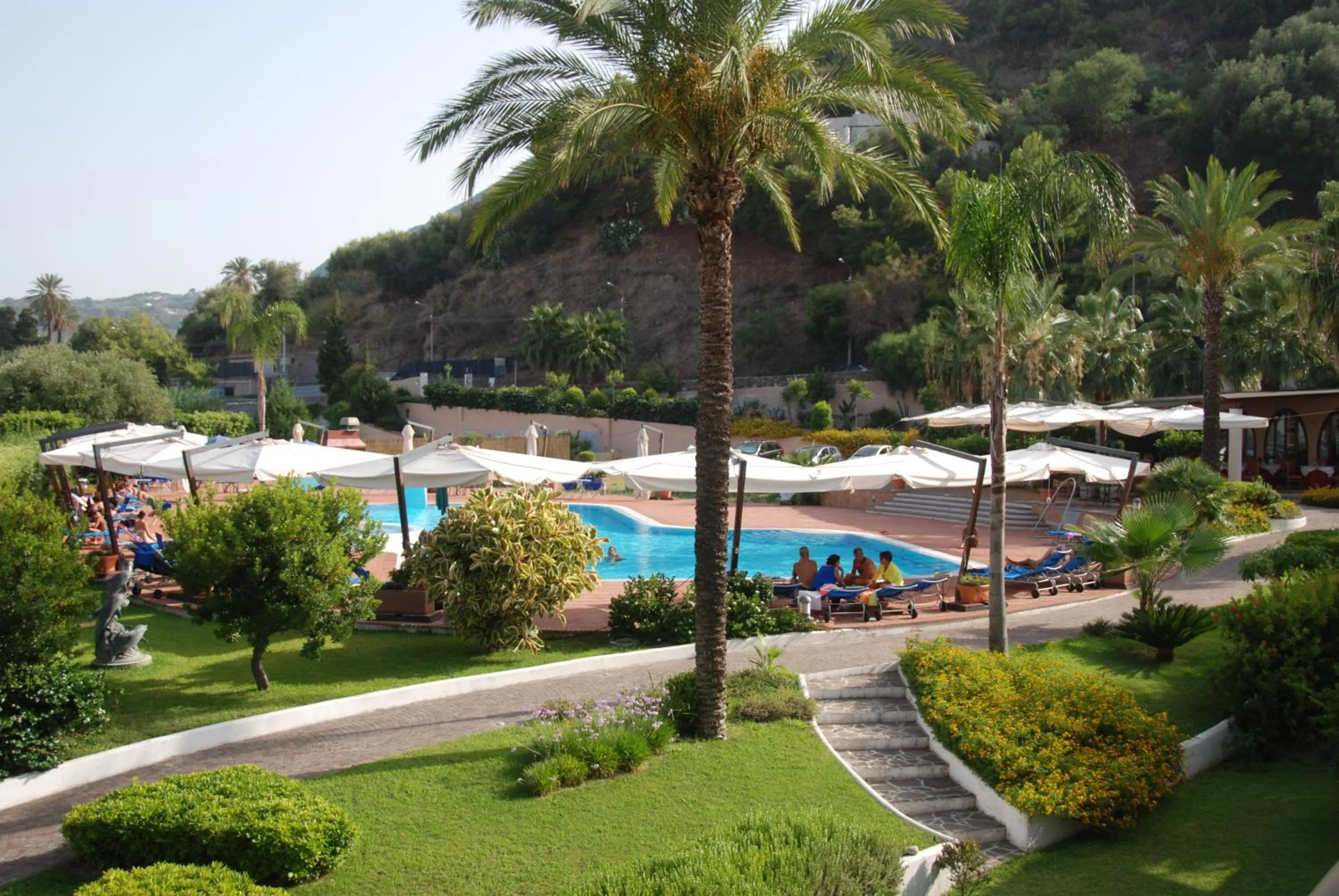 Garden in Hotel Aktea