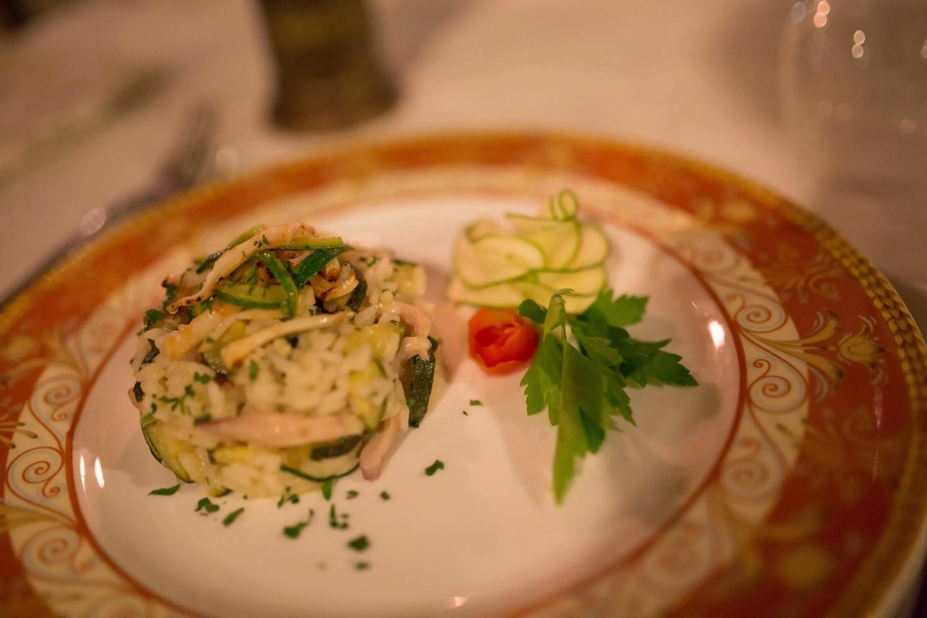 Food close-up in Hotel Aktea
