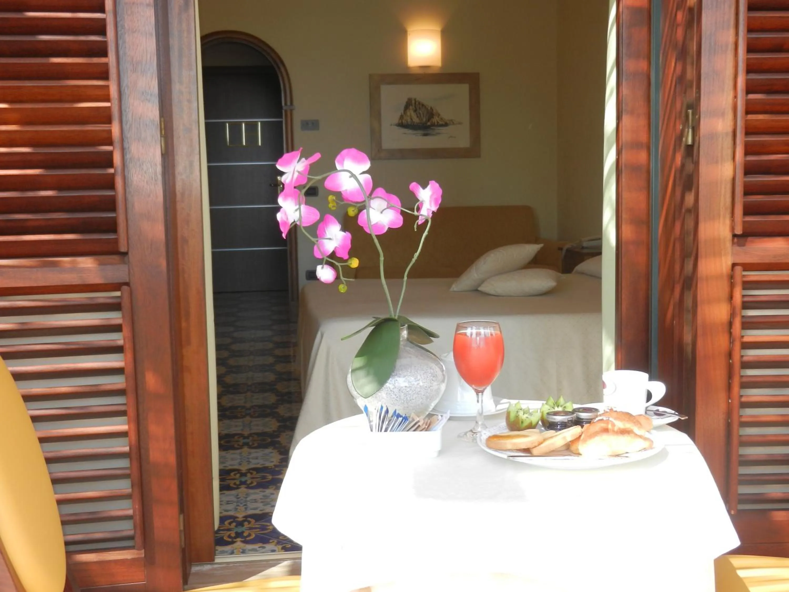 Balcony/Terrace in Hotel Aktea