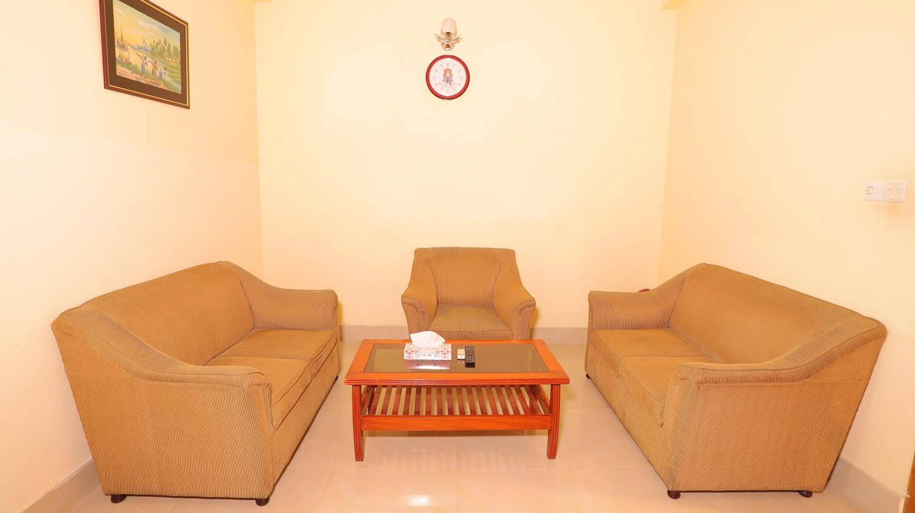 Living room in Hotel Metro International