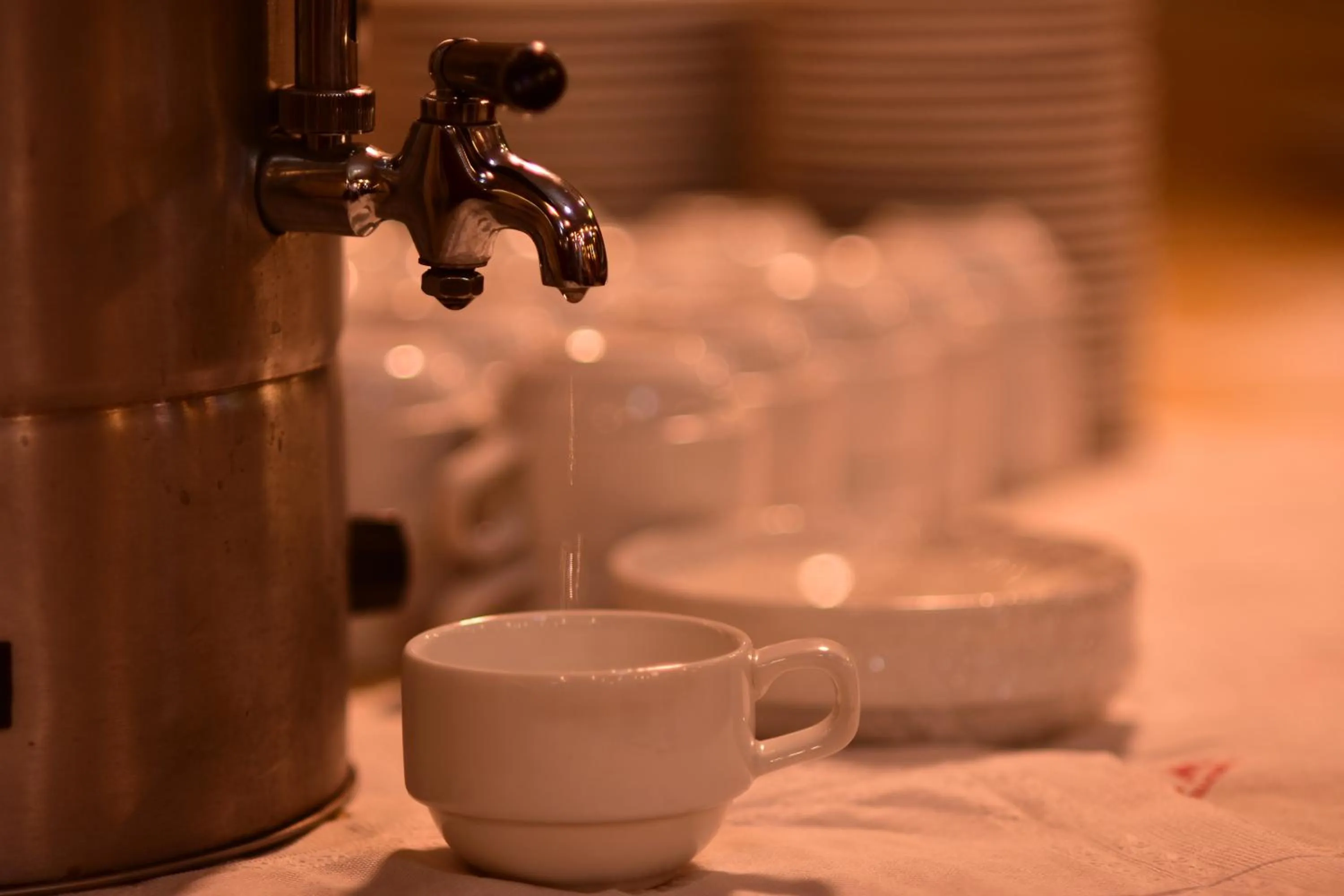 Coffee/tea facilities, Bed in Hotel Metro International