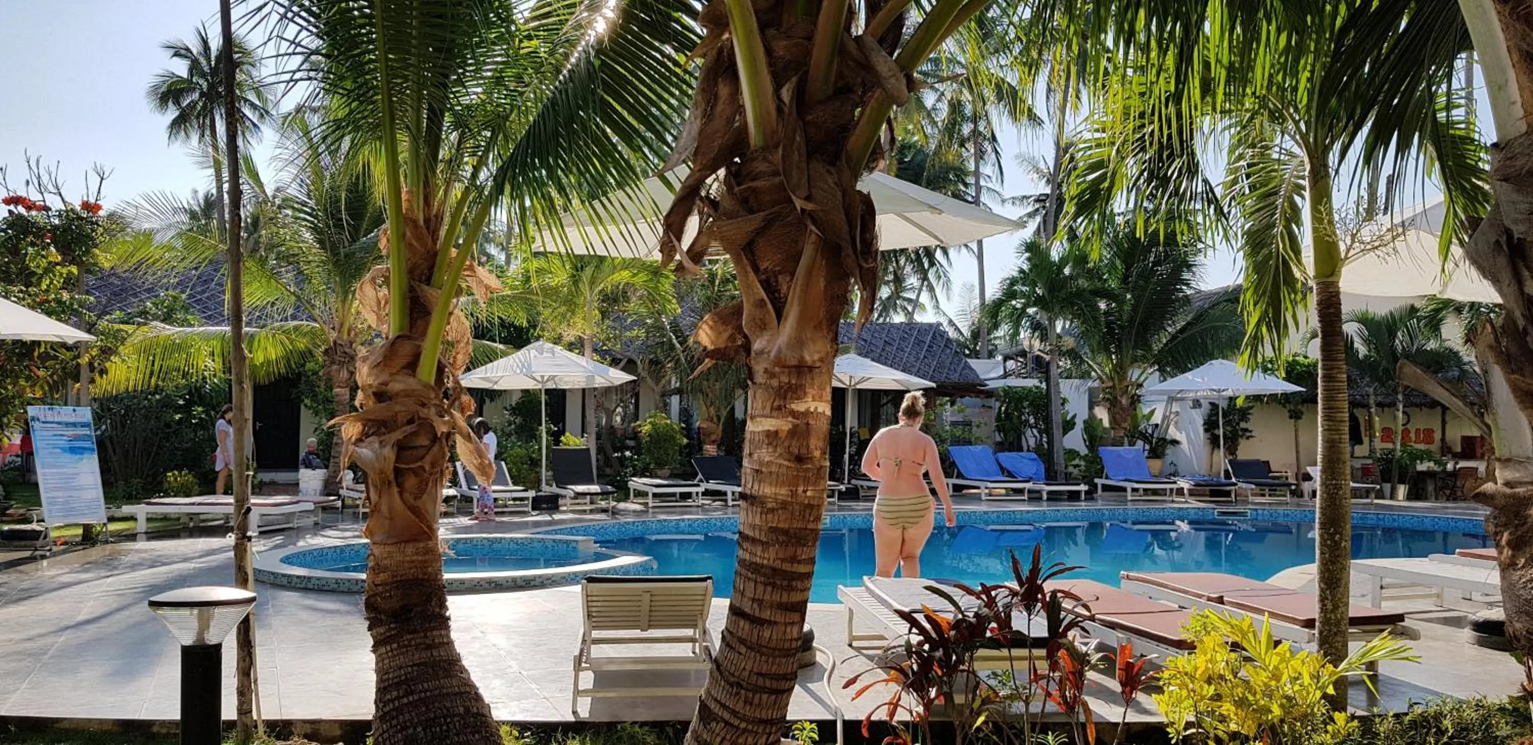 Pool view in Sun & Sands Beach Hotel