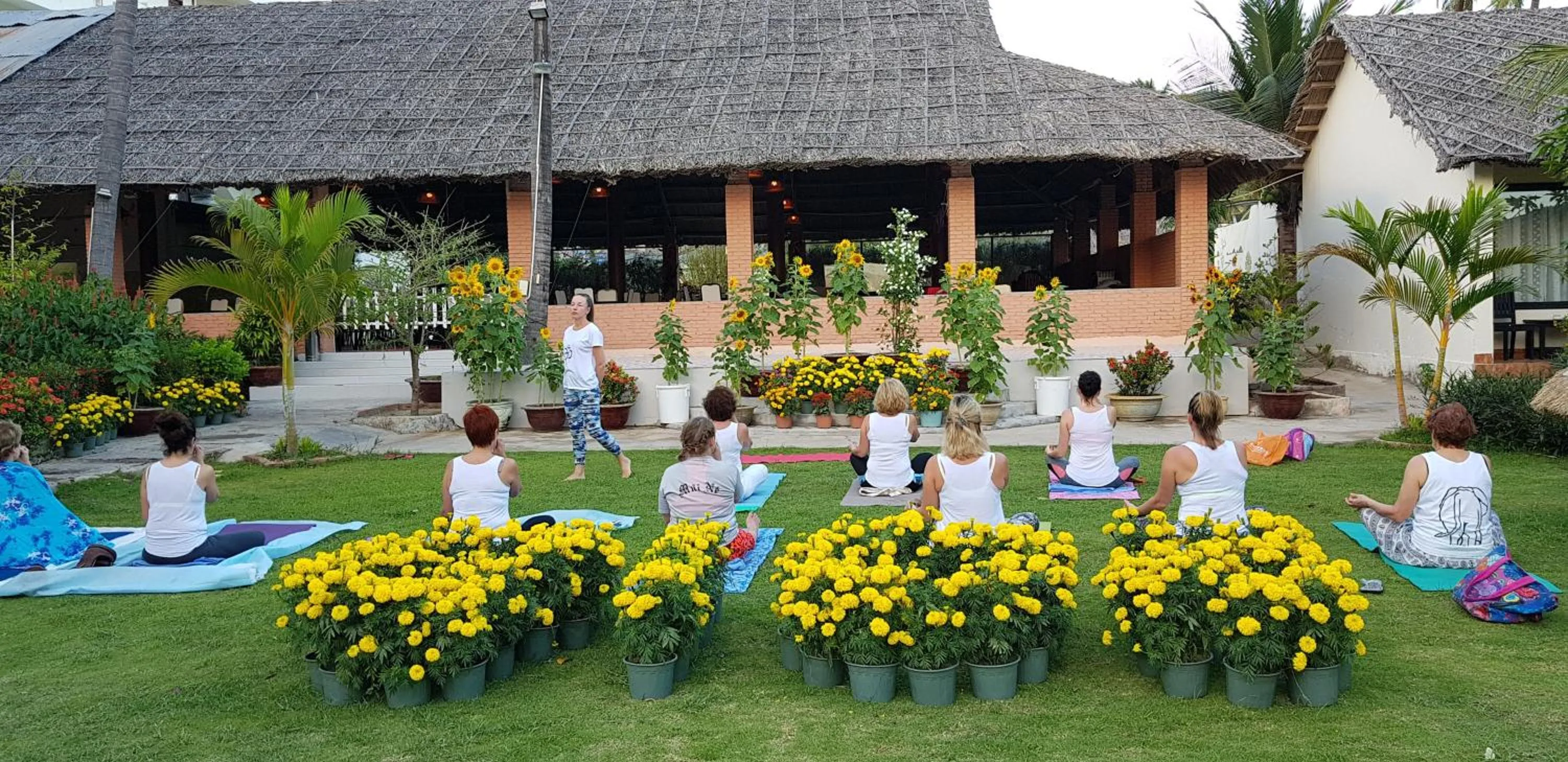 People in Sun & Sands Beach Hotel