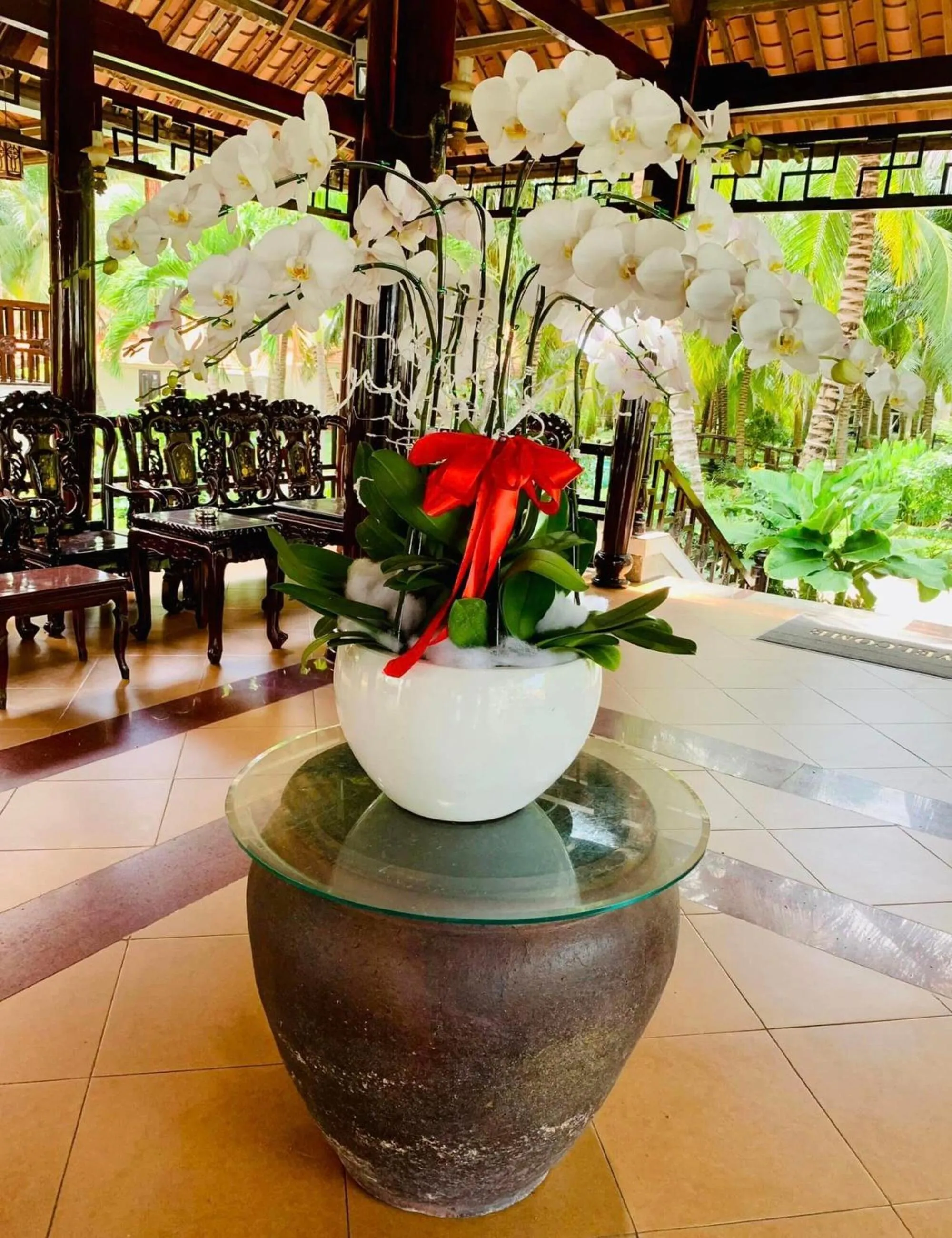 Lobby or reception in Saigon Emerald Beach Resort