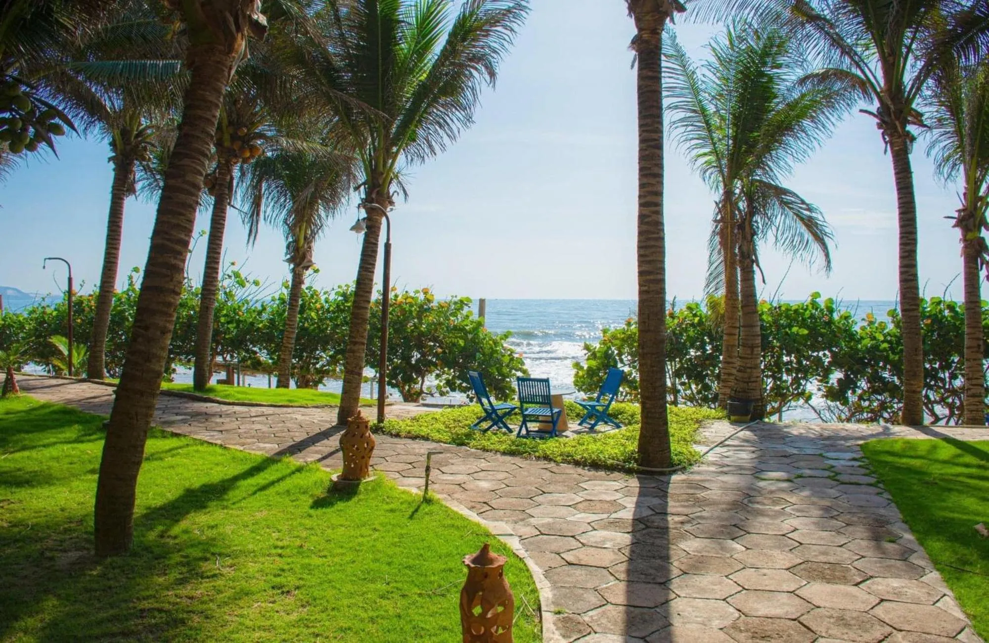 Garden view in Saigon Emerald Beach Resort