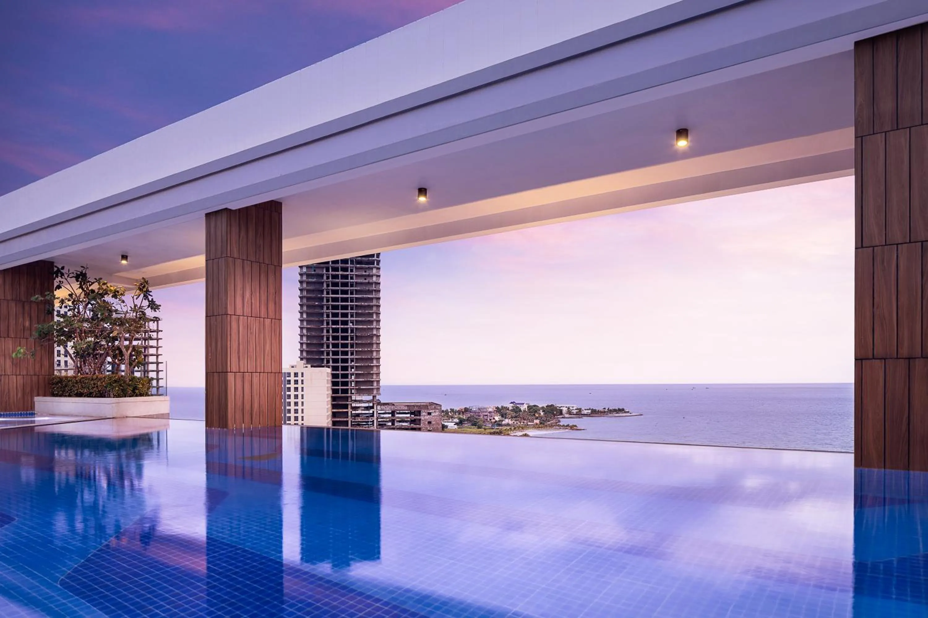 Pool view in RIVA Hotel SHV