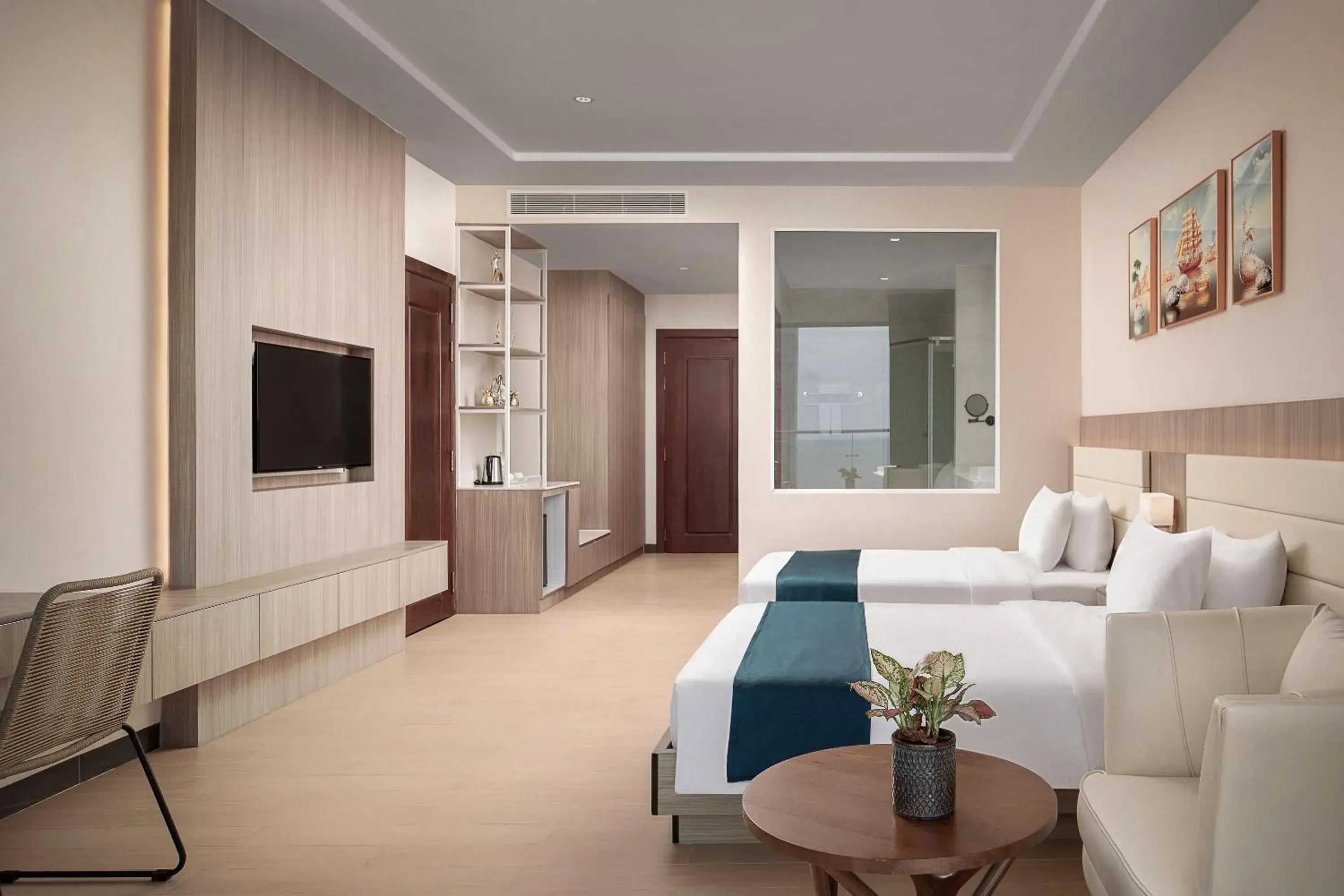 Superior Twin Room in RIVA Hotel SHV Superior Twin Room in RIVA Hotel SHV