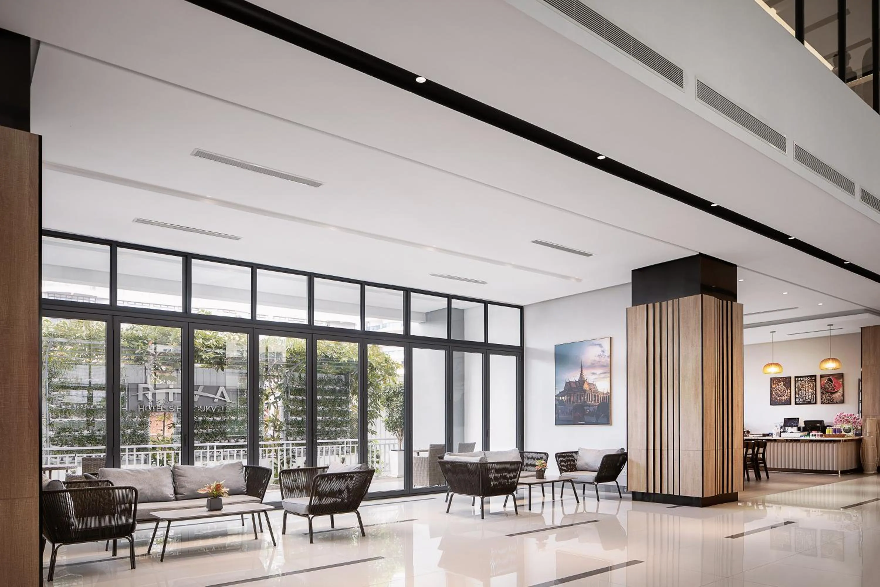 Lobby or reception in RIVA Hotel SHV