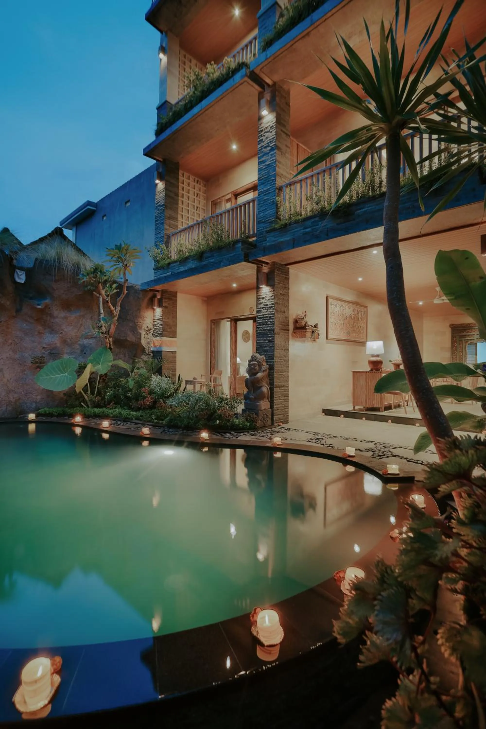 Swimming pool in LASTANA SUITE UBUD