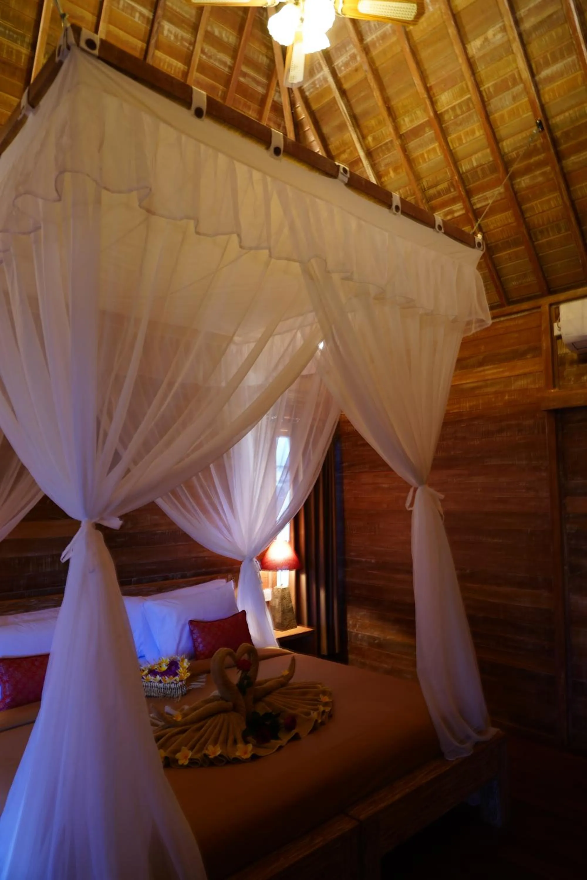 air conditioner, Bed in LASTANA SUITE UBUD