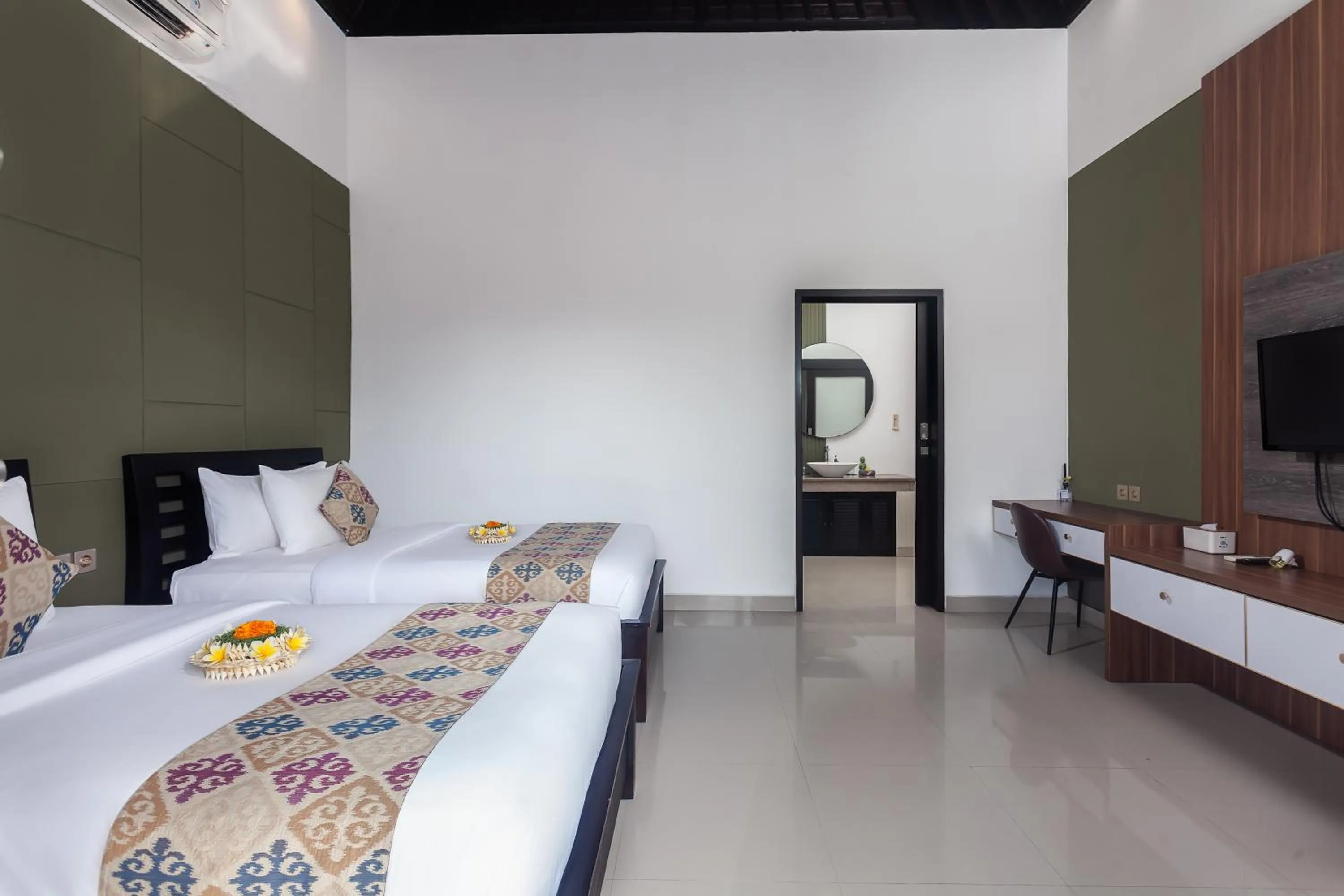 Bedroom, Bed in Maja Villa Batubelig by GenuineHost