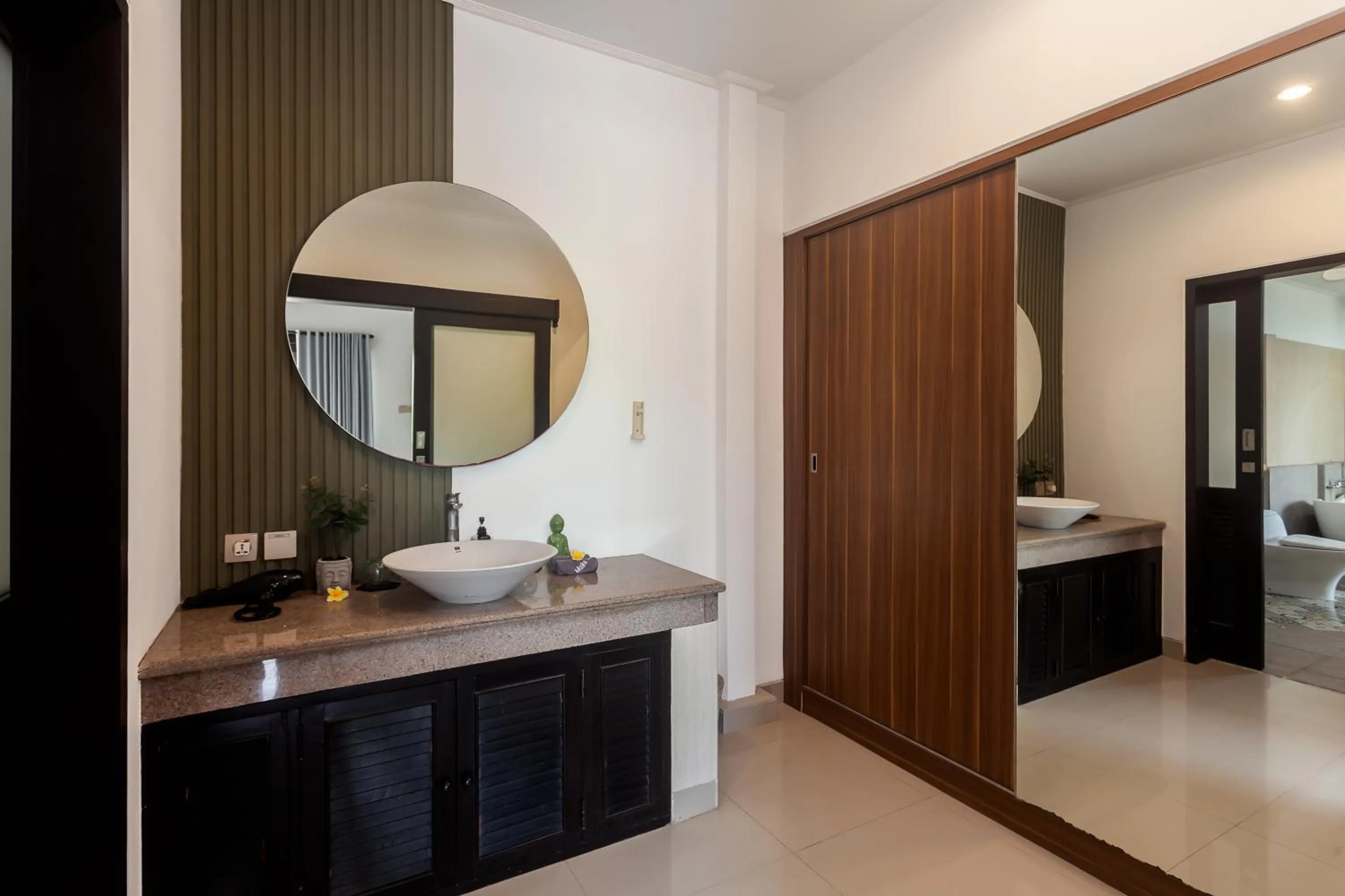 Bathroom in Maja Villa Batubelig by GenuineHost