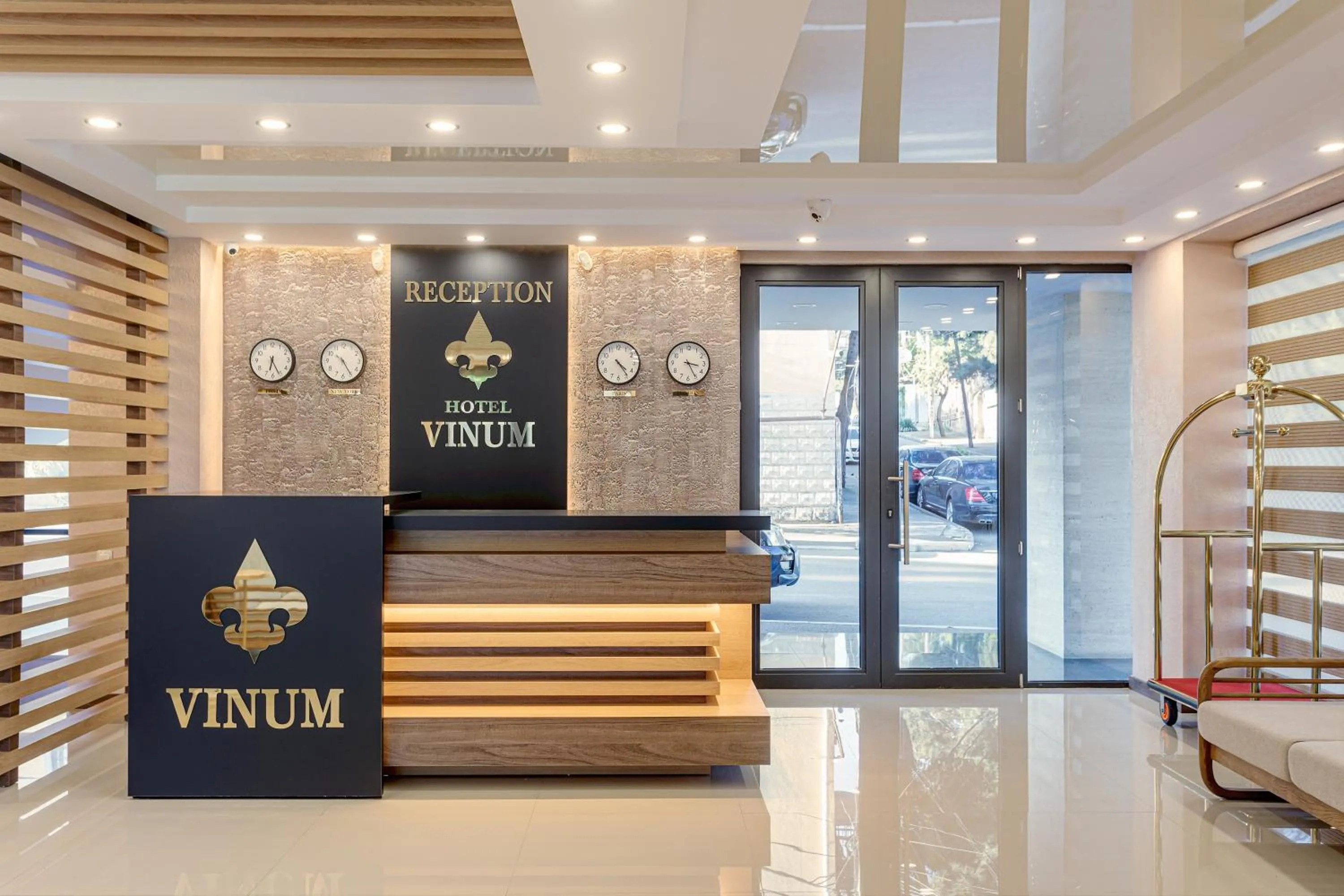 Lobby or reception in Vinum Hotel