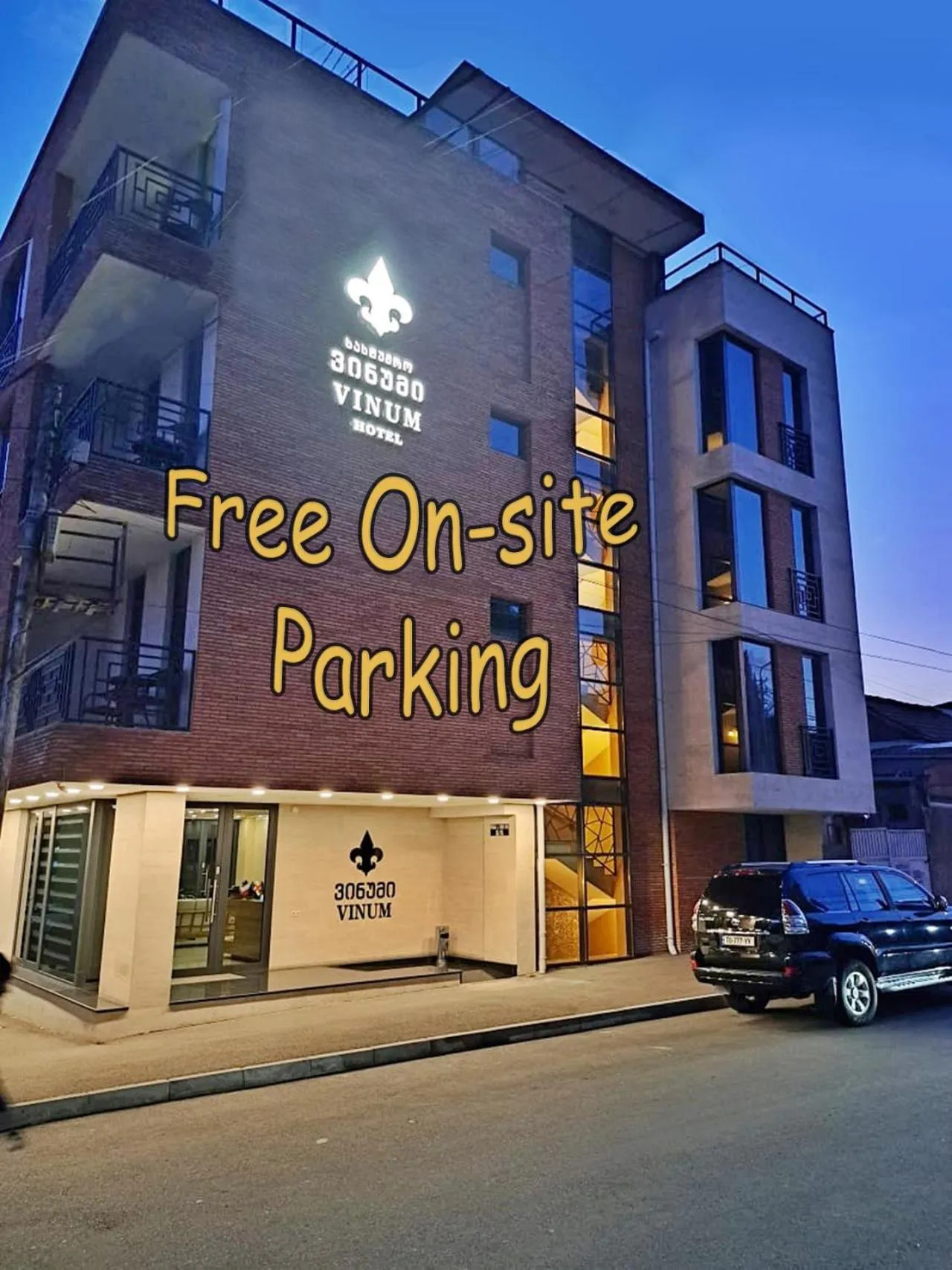 Parking in Vinum Hotel