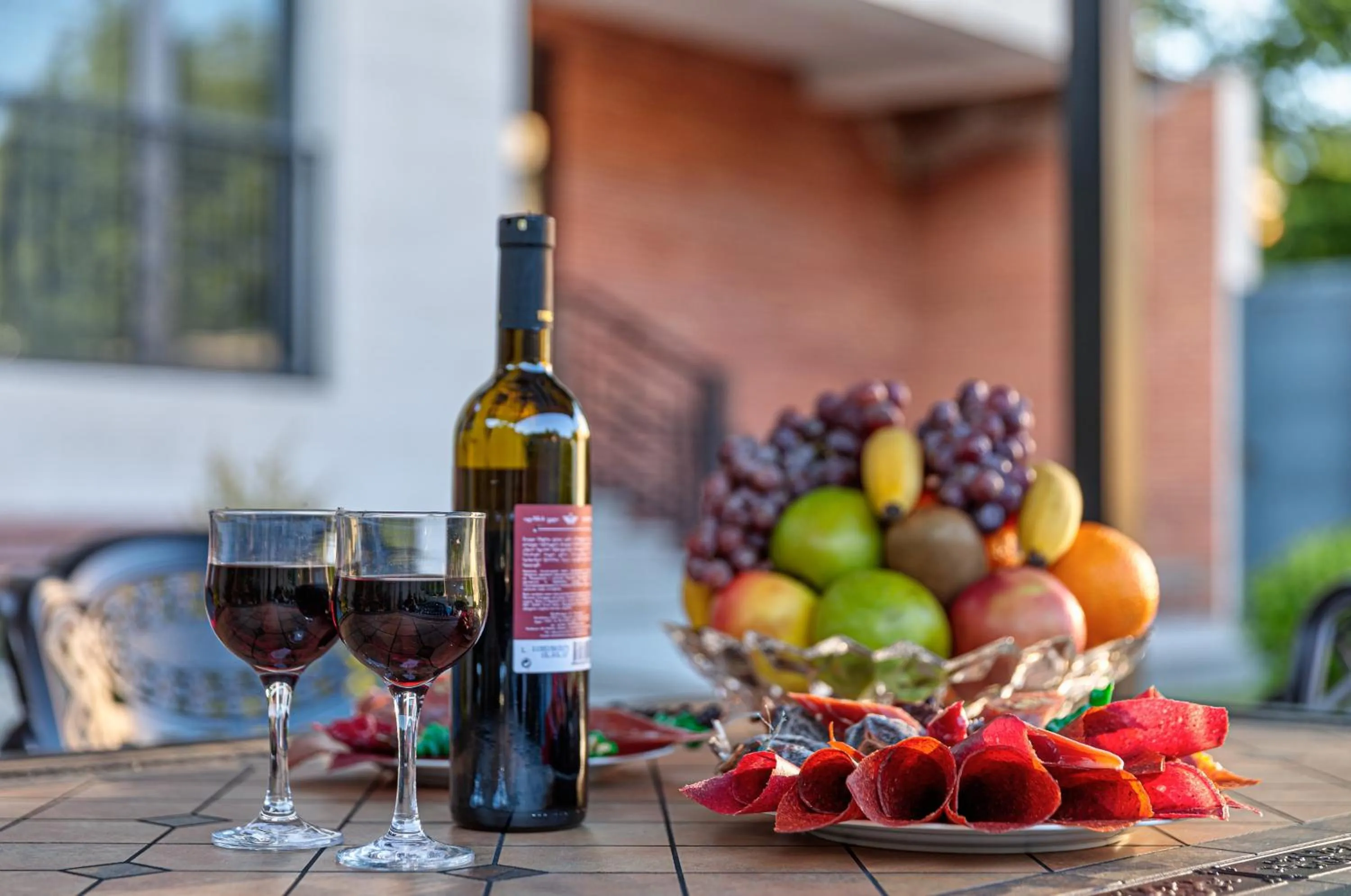 Food and drinks in Vinum Hotel