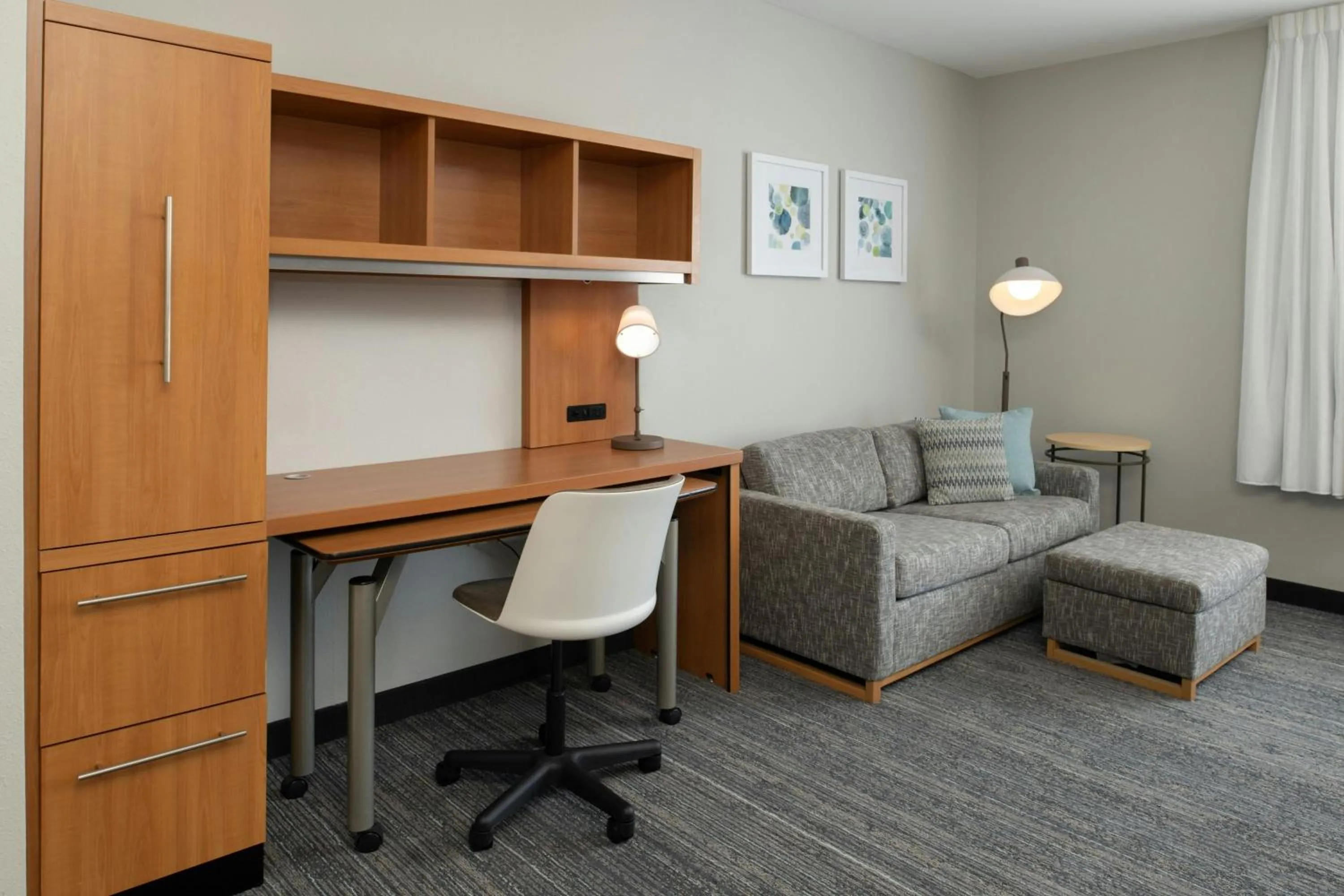 Living room in TownePlace Suites by Marriott Jackson Ridgeland/The Township at Colony Park