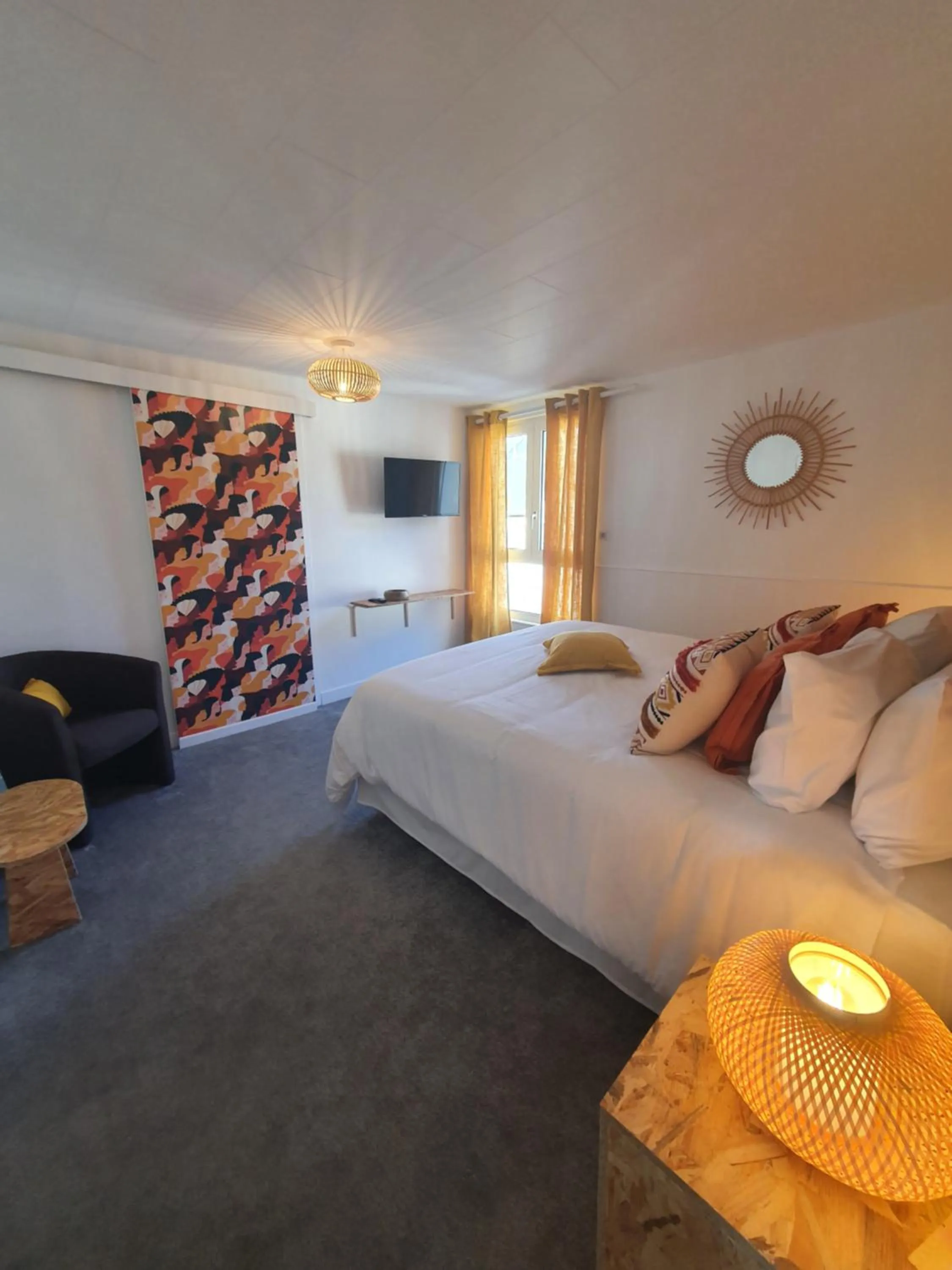 Bed in Aux Lits du Canal