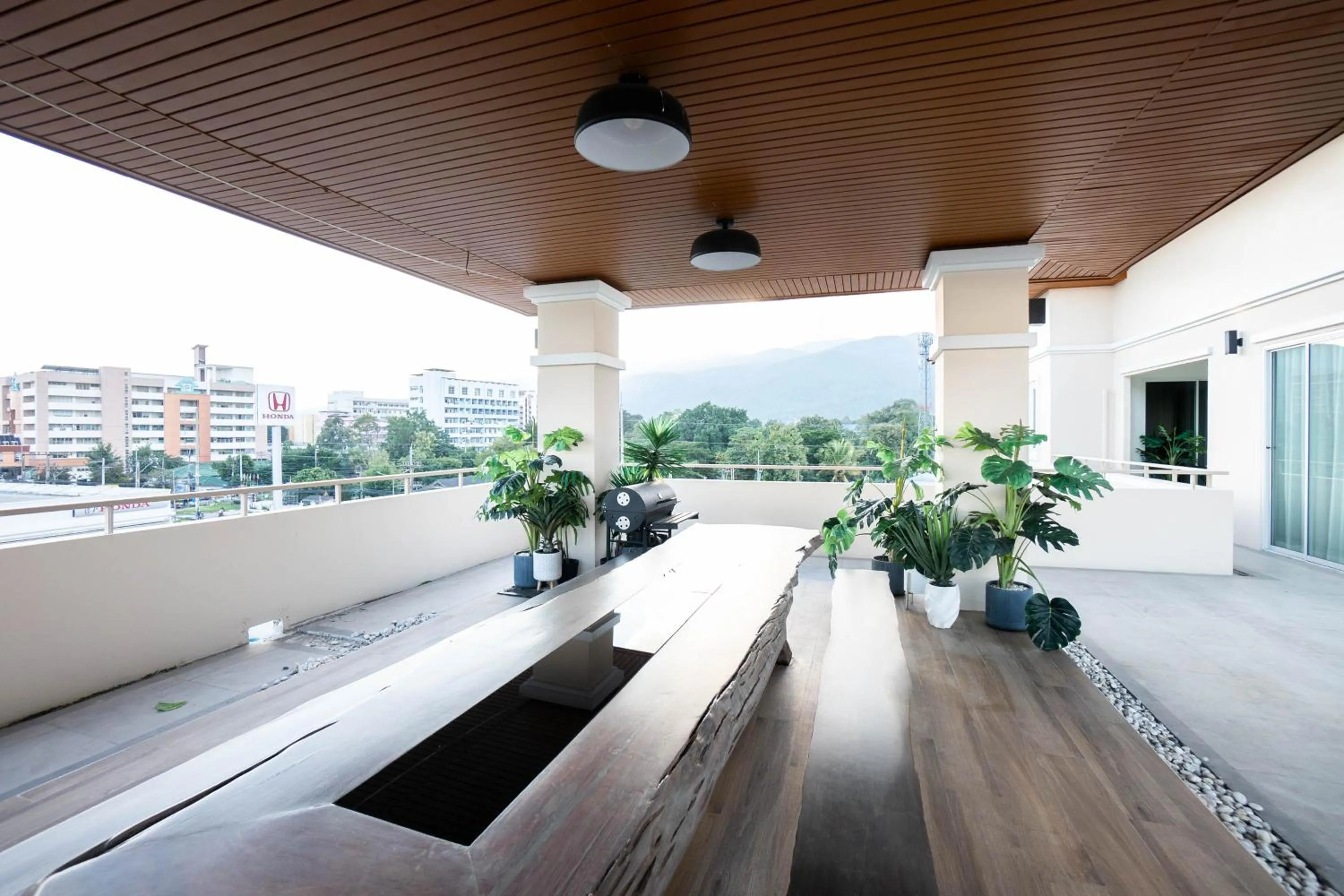 Balcony/Terrace in Nakornping Boutique Hotel