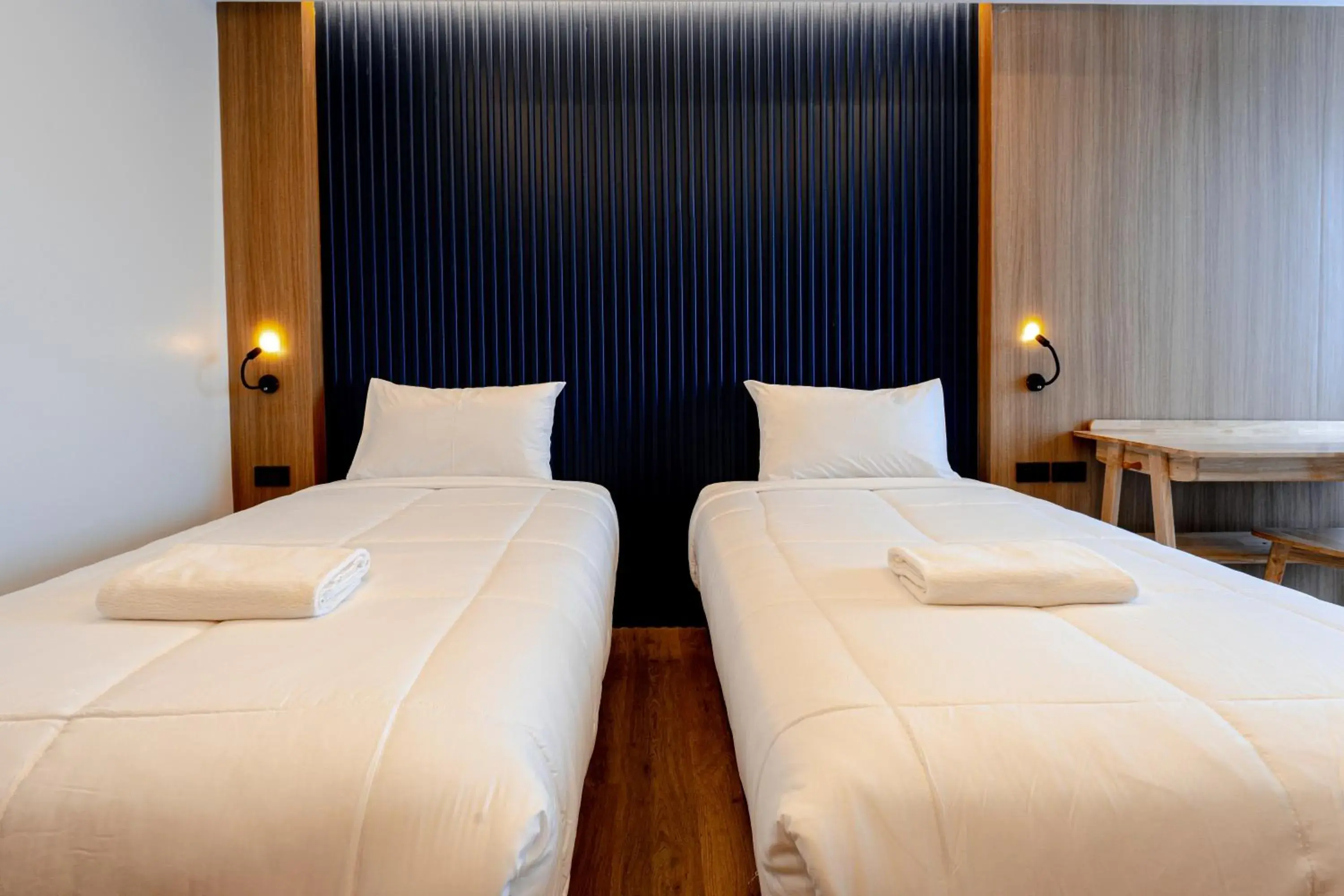 Twin Room with Balcony in Nakornping Boutique Hotel Twin Room with Balcony in Nakornping Boutique Hotel