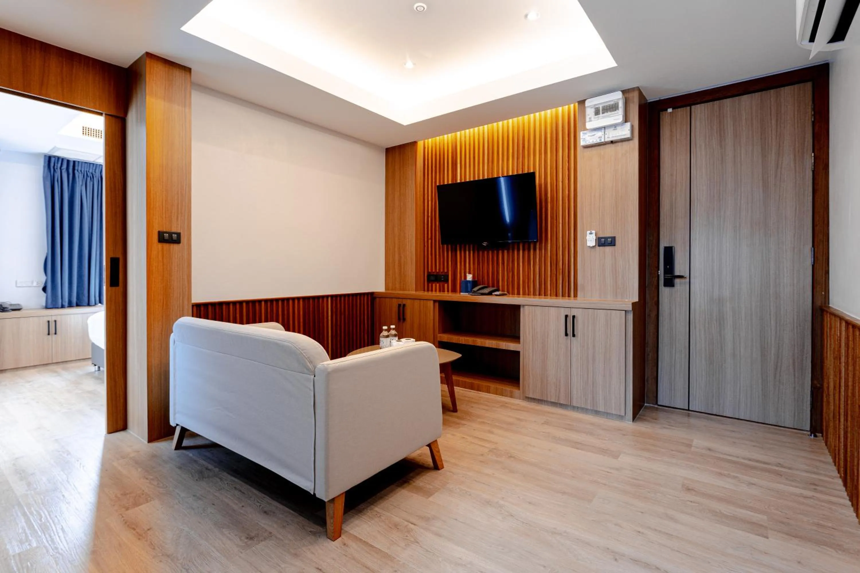 Communal lounge/ TV room in Nakornping Boutique Hotel