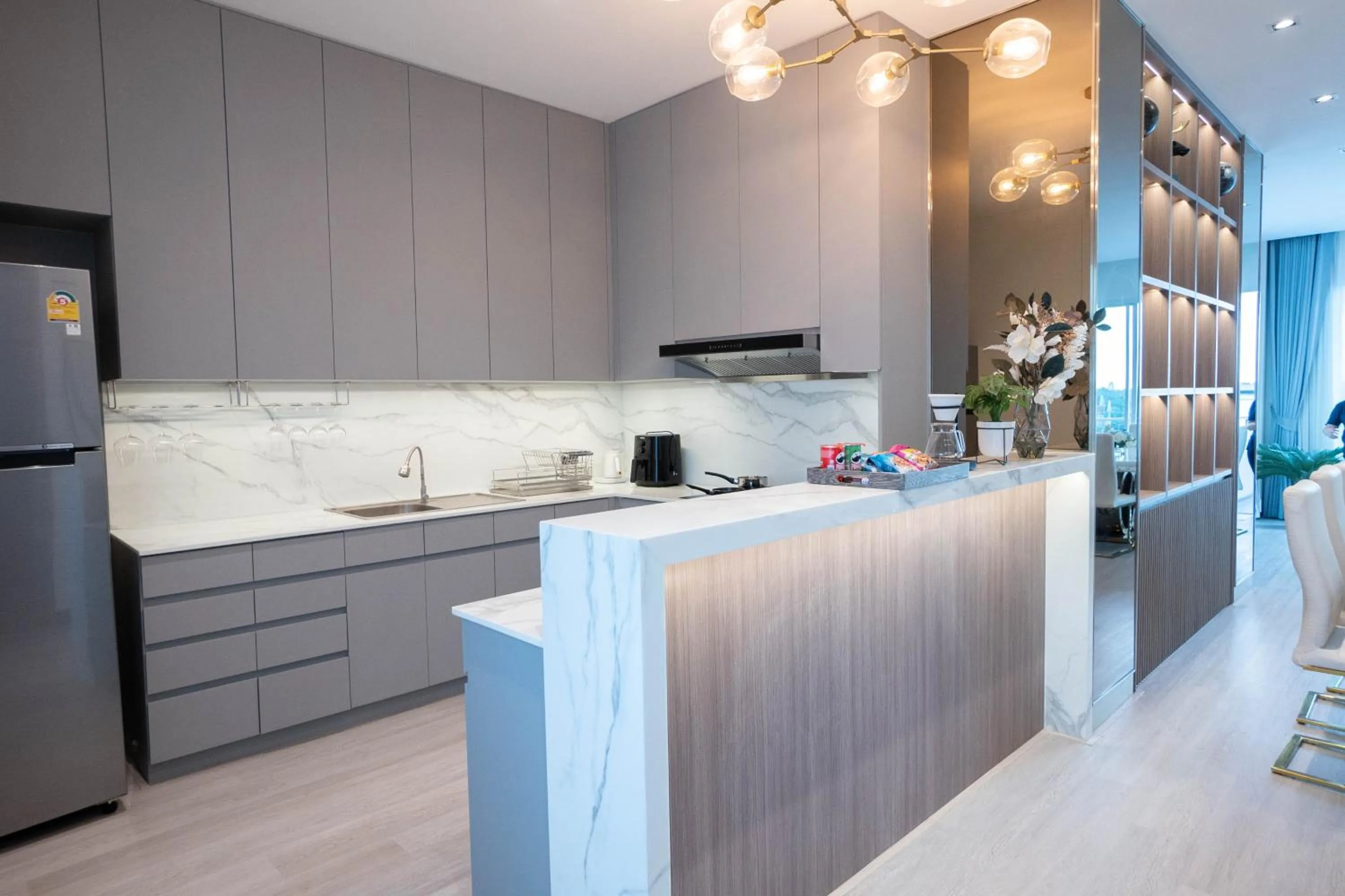 kitchen in Nakornping Boutique Hotel