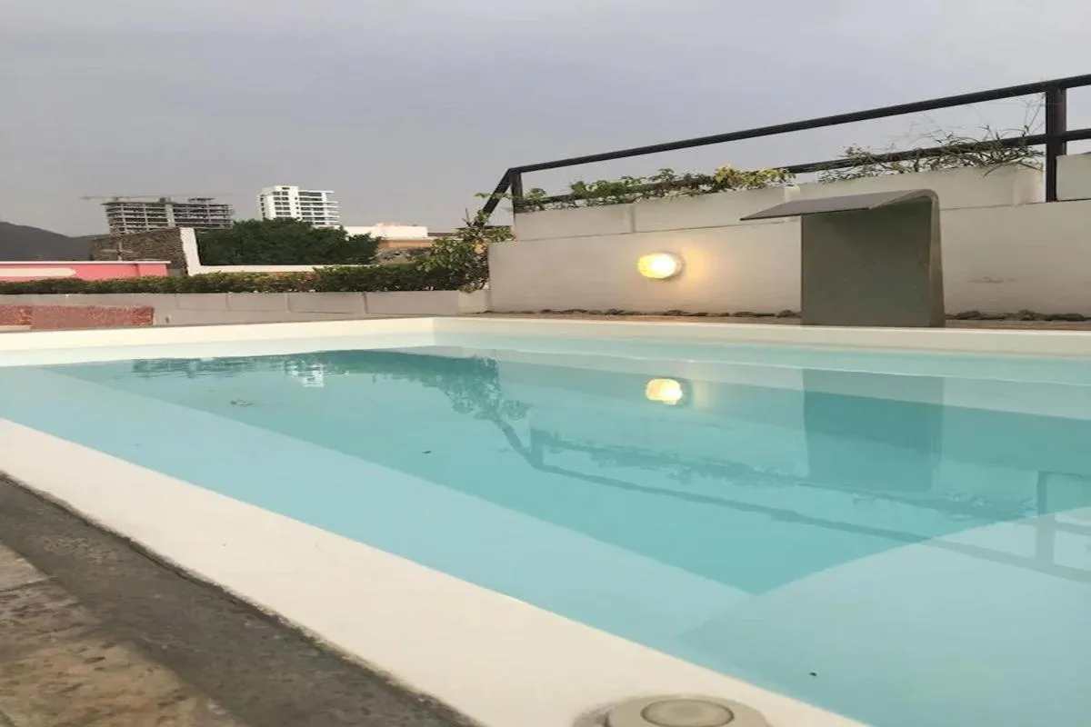 Swimming pool in The Orange House Santa Marta