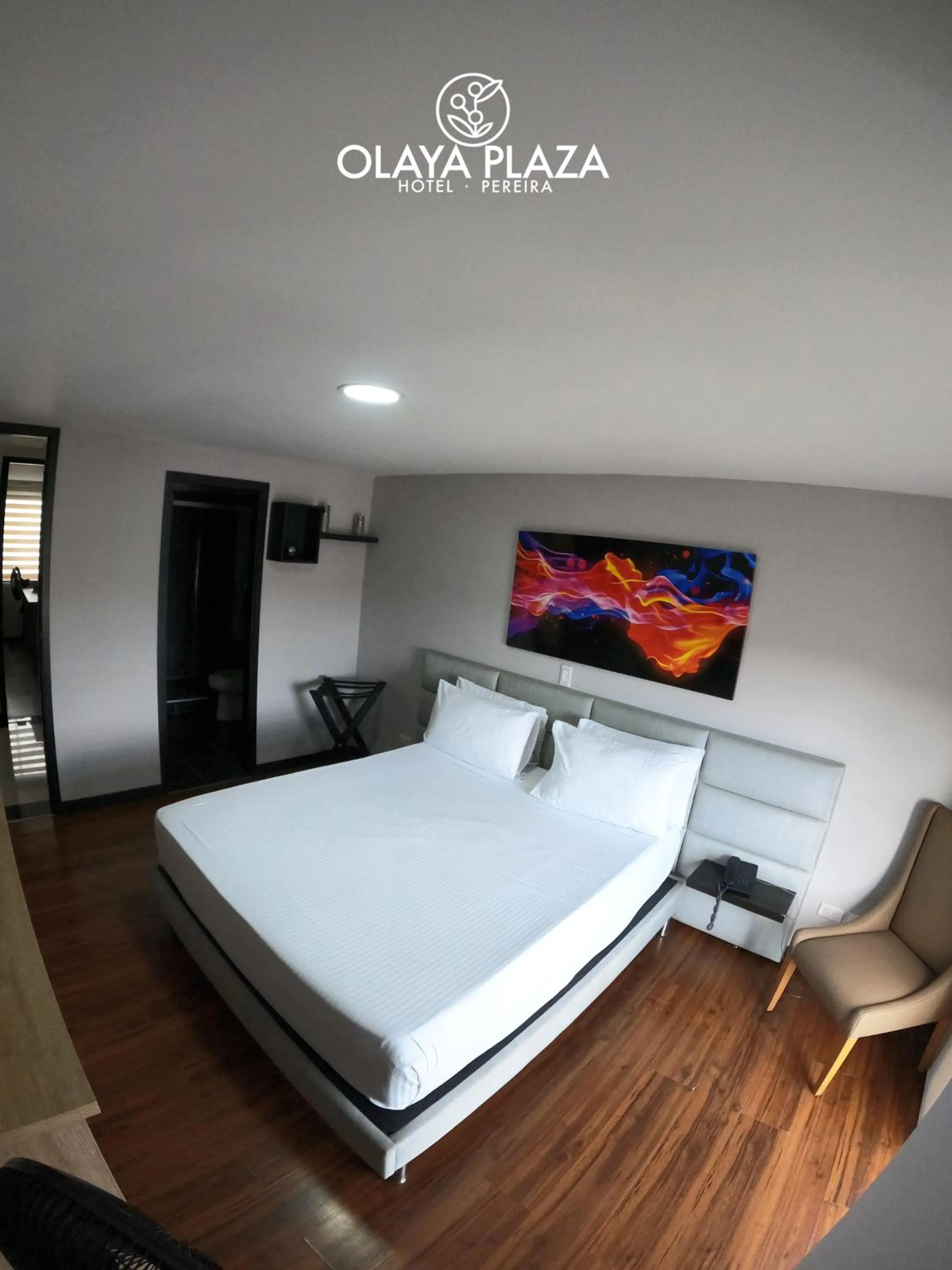 Bed in Hotel Olaya Plaza