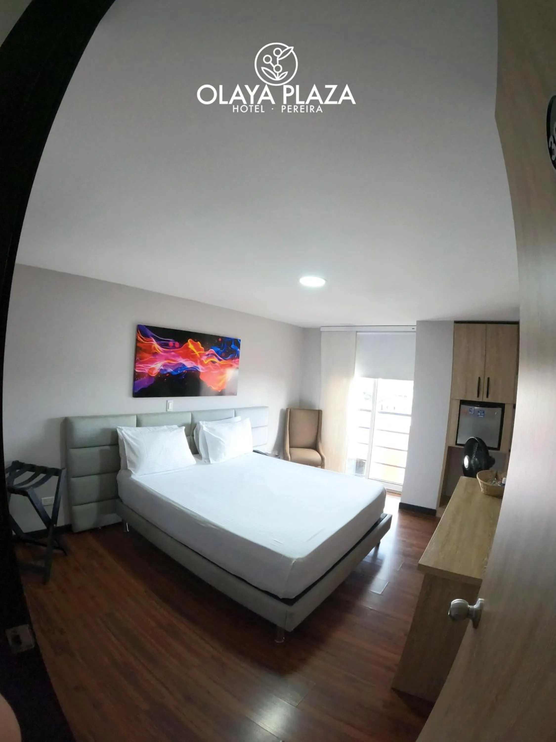 Bed in Hotel Olaya Plaza