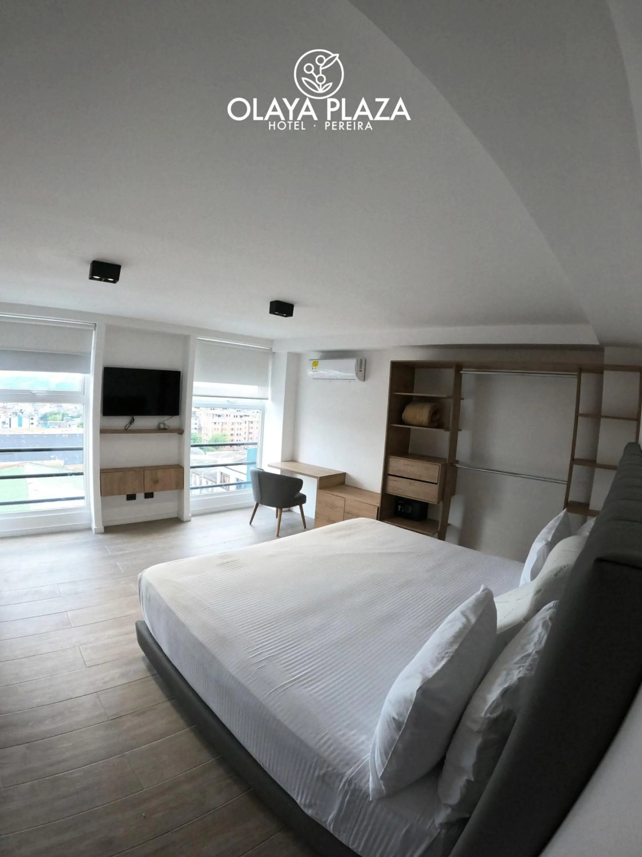 Bed in Hotel Olaya Plaza