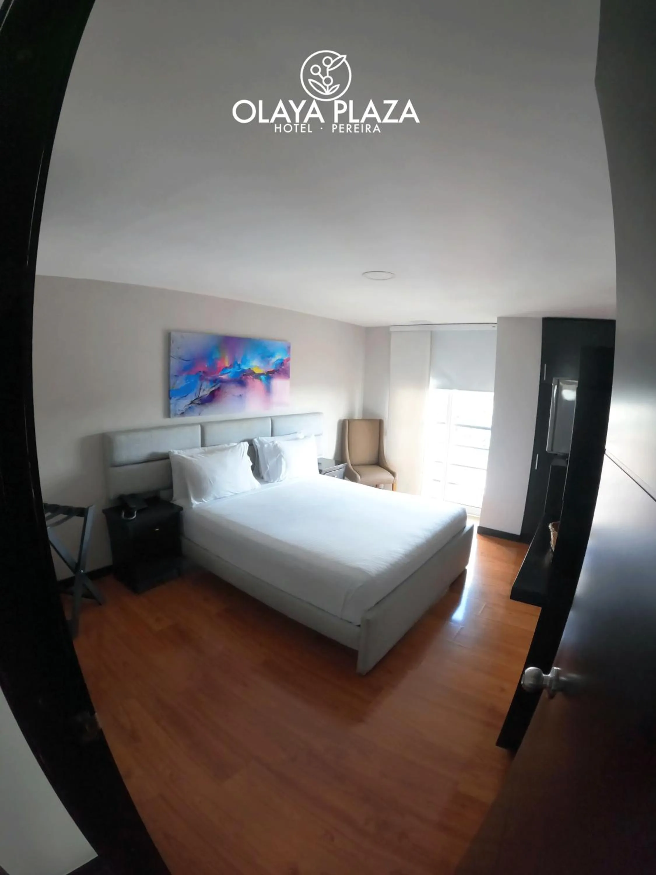 Bed in Hotel Olaya Plaza