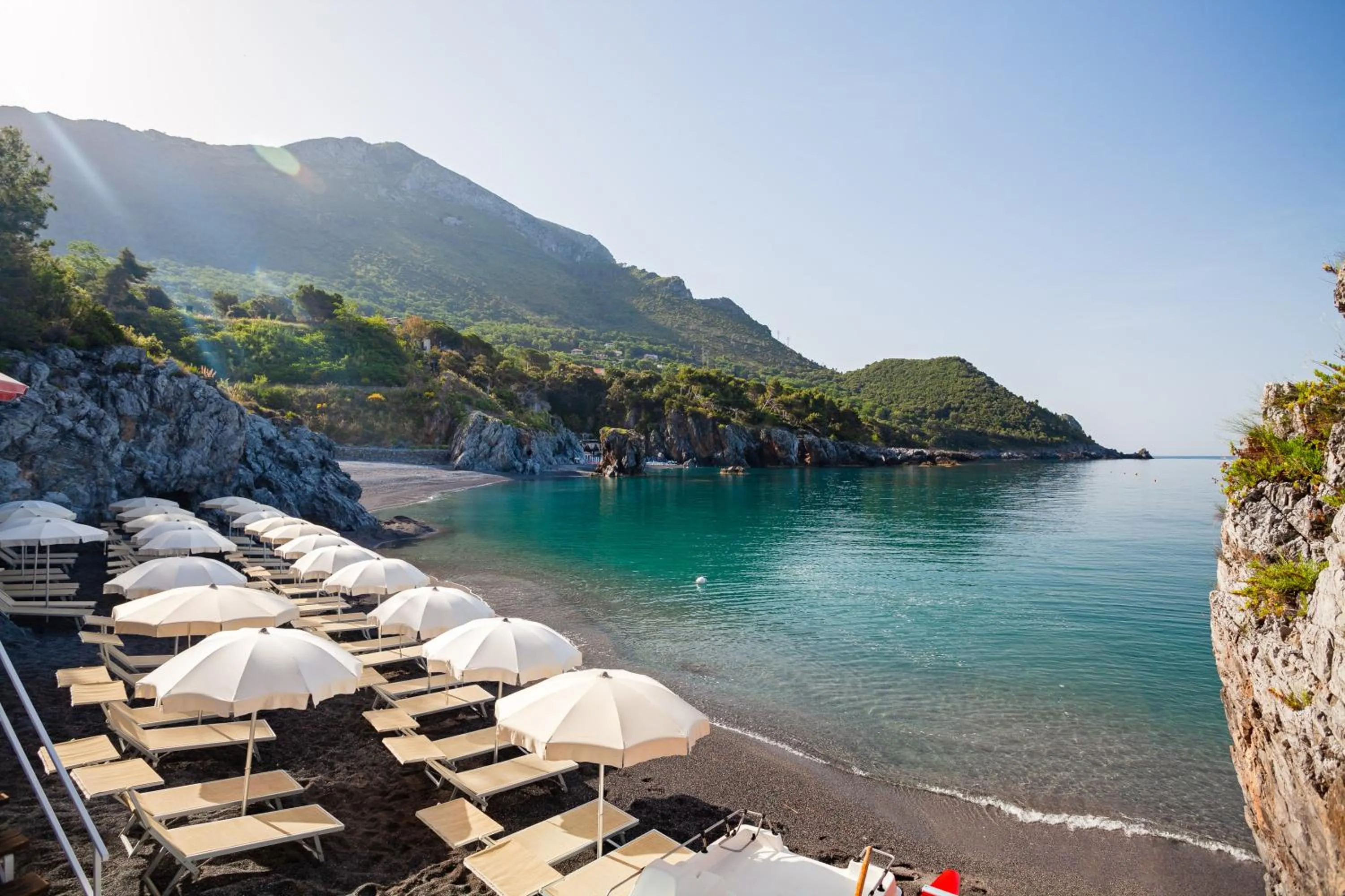 Beach in Grand Hotel Pianeta Maratea Resort