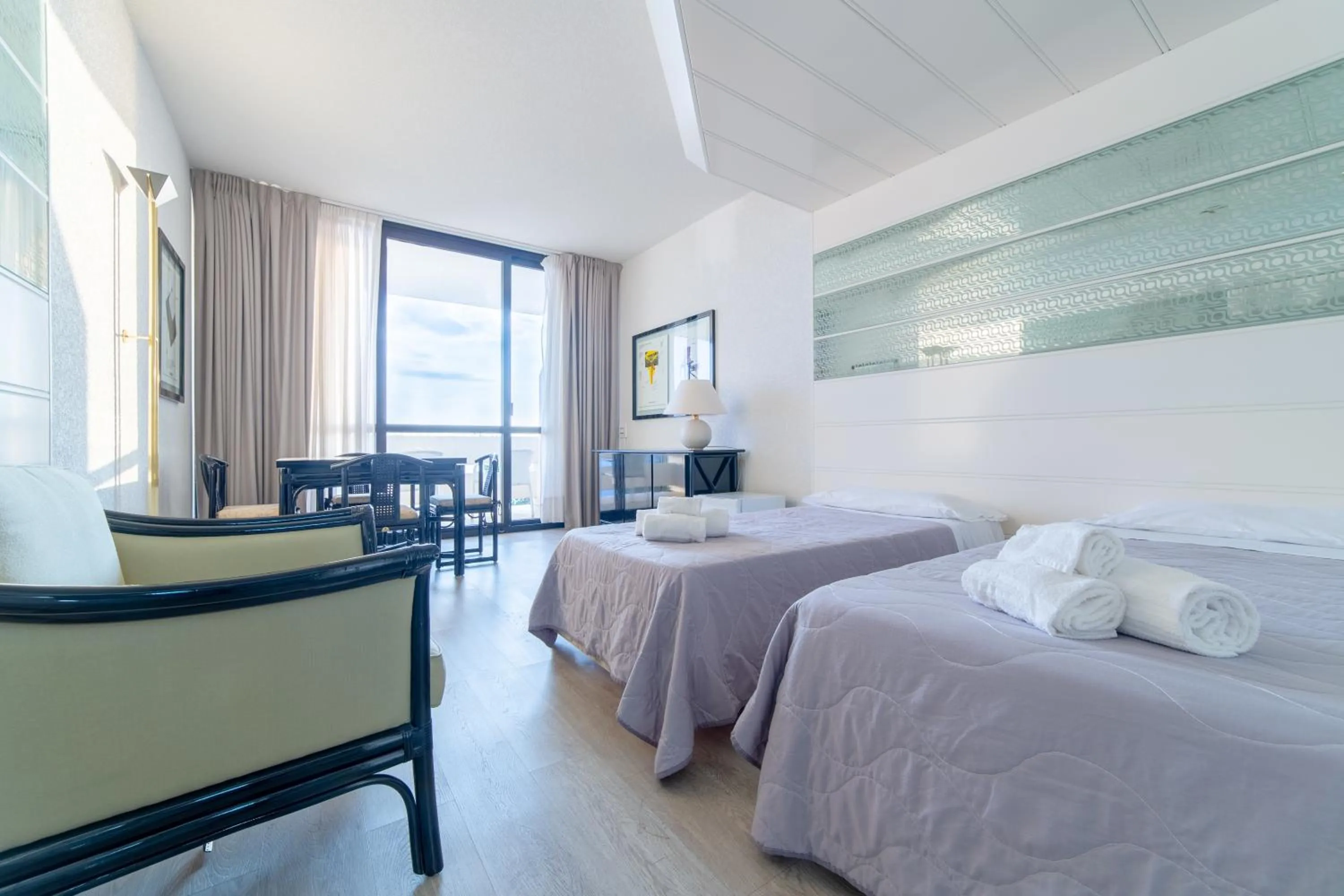 Bedroom, Bed in Grand Hotel Pianeta Maratea Resort