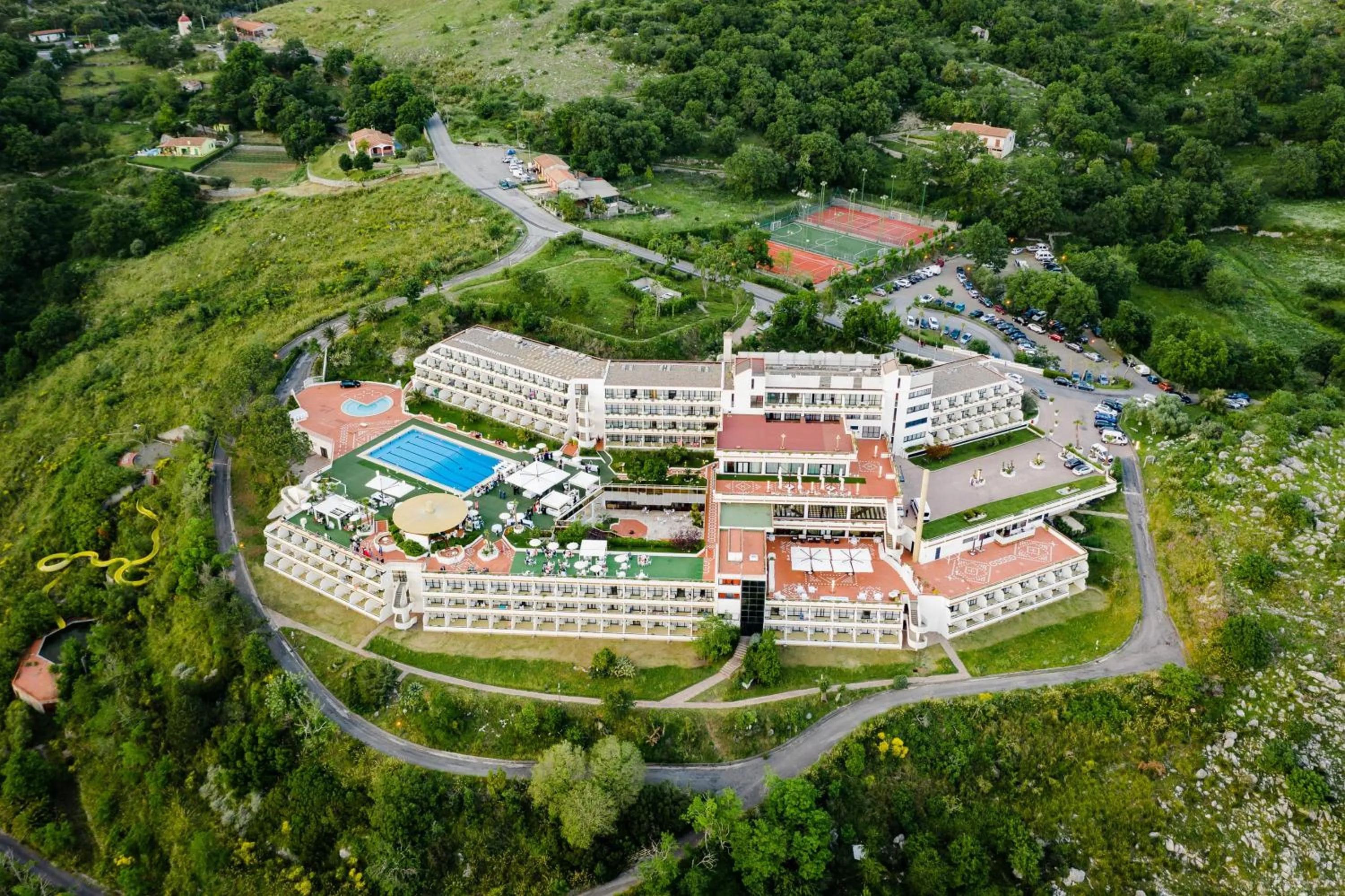 Bird's eye view in Grand Hotel Pianeta Maratea Resort
