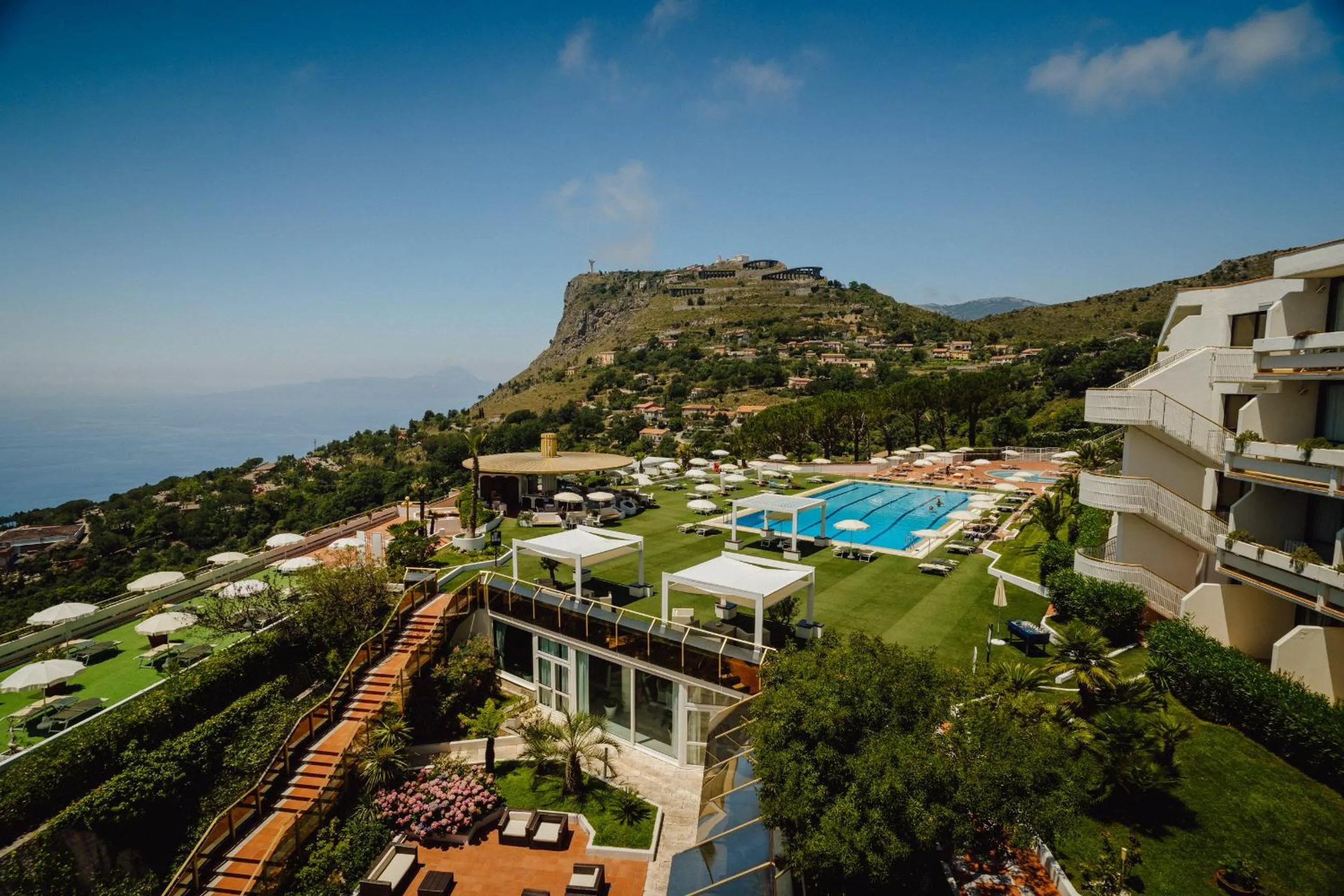Mountain view in Grand Hotel Pianeta Maratea Resort
