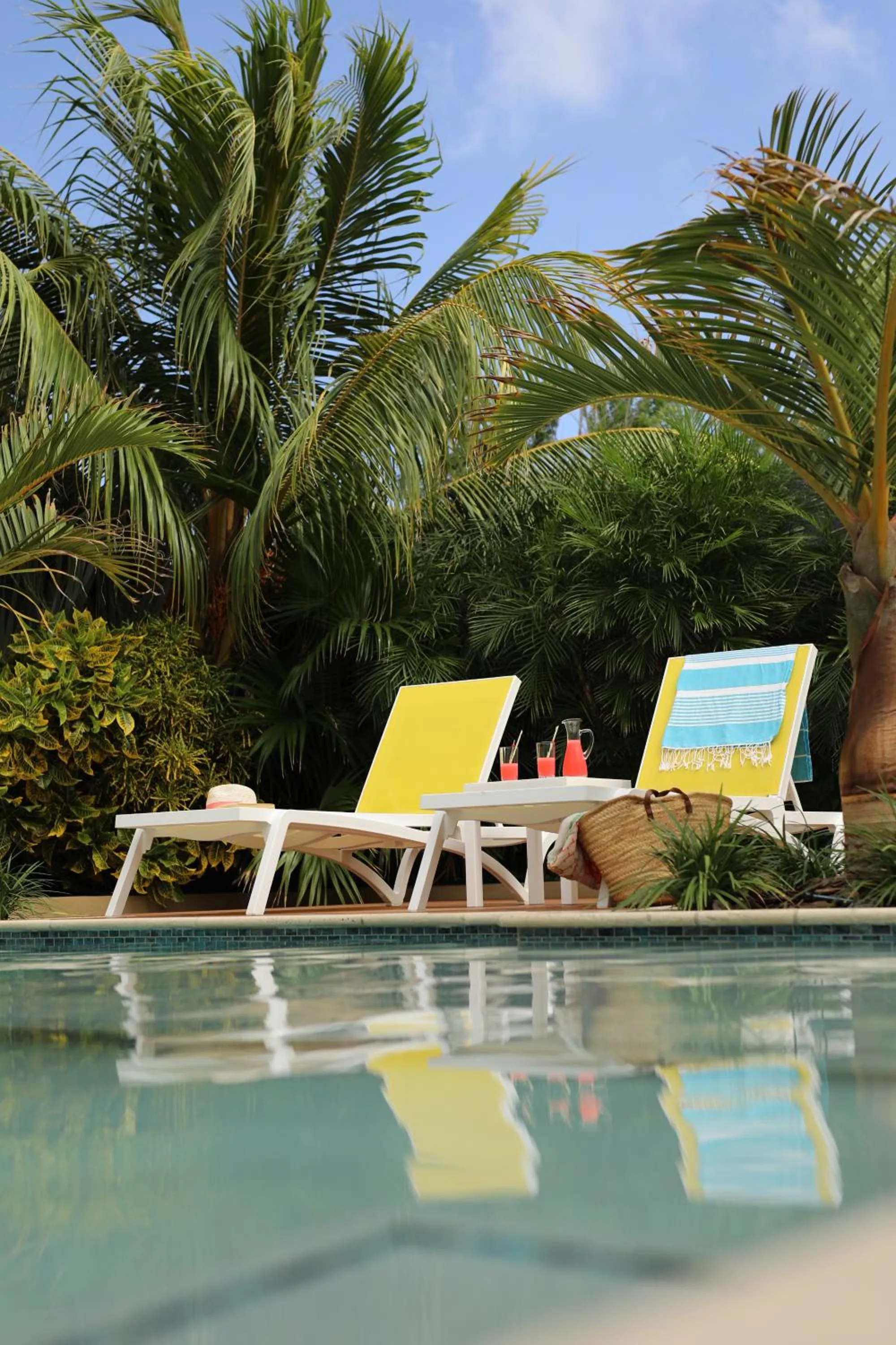 Pool view in Bubali Bliss Studios & Villas
