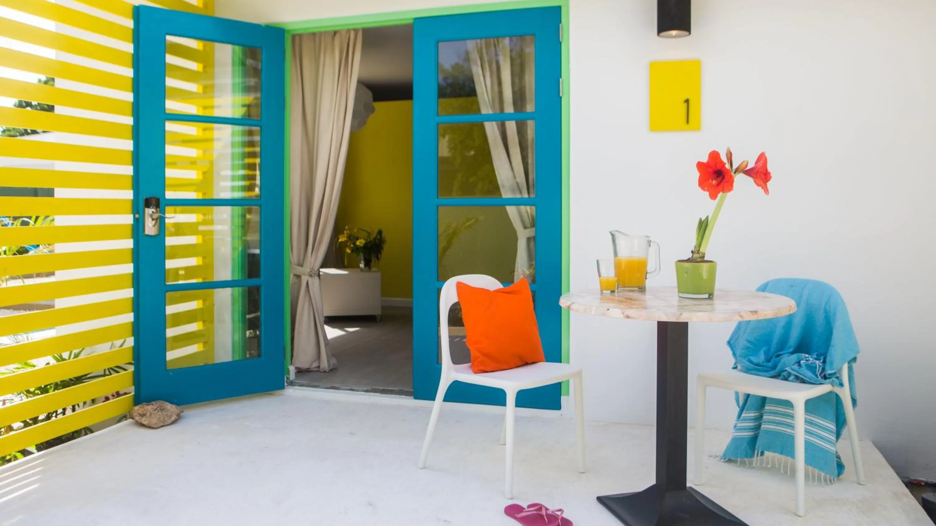 Patio in Bubali Bliss Studios & Villas