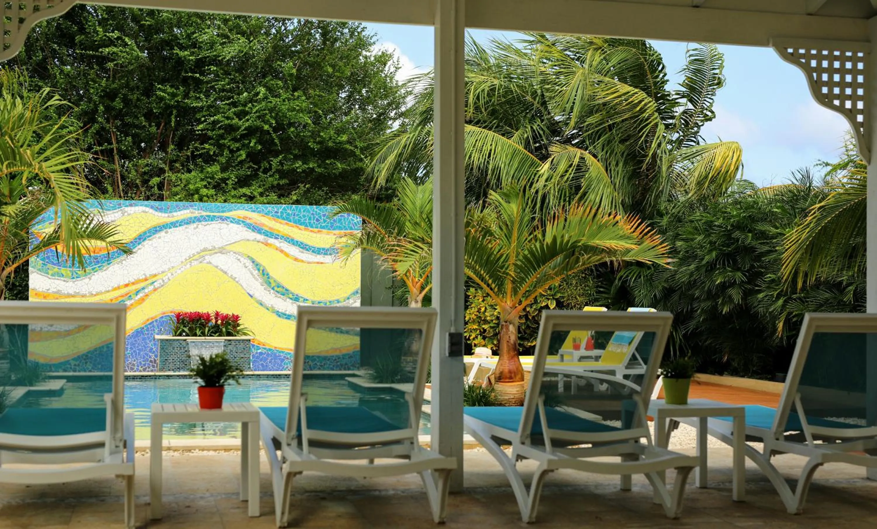 Patio in Bubali Bliss Studios & Villas