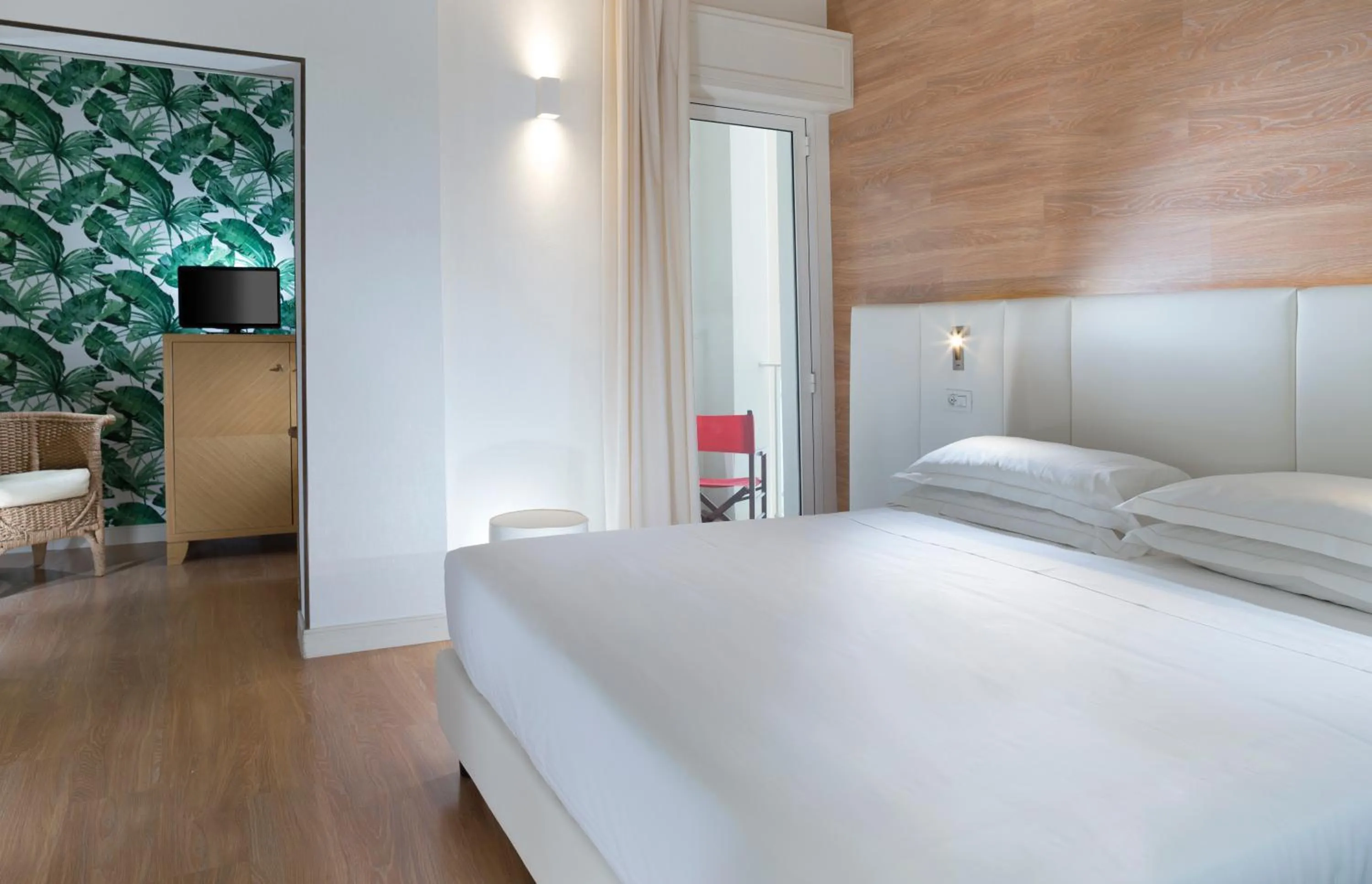 Bed in Hotel Corallo