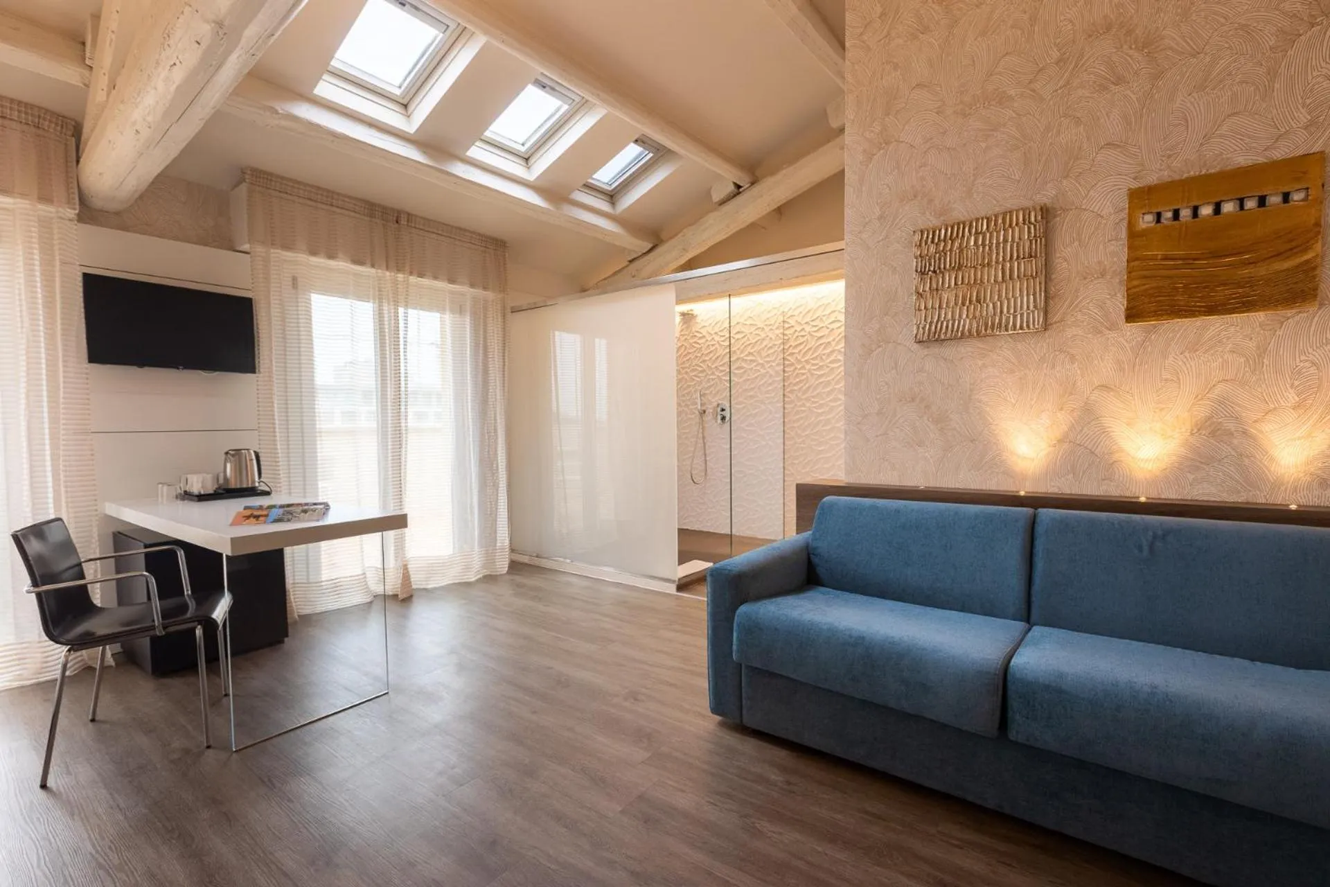 Living room in Hotel Corallo