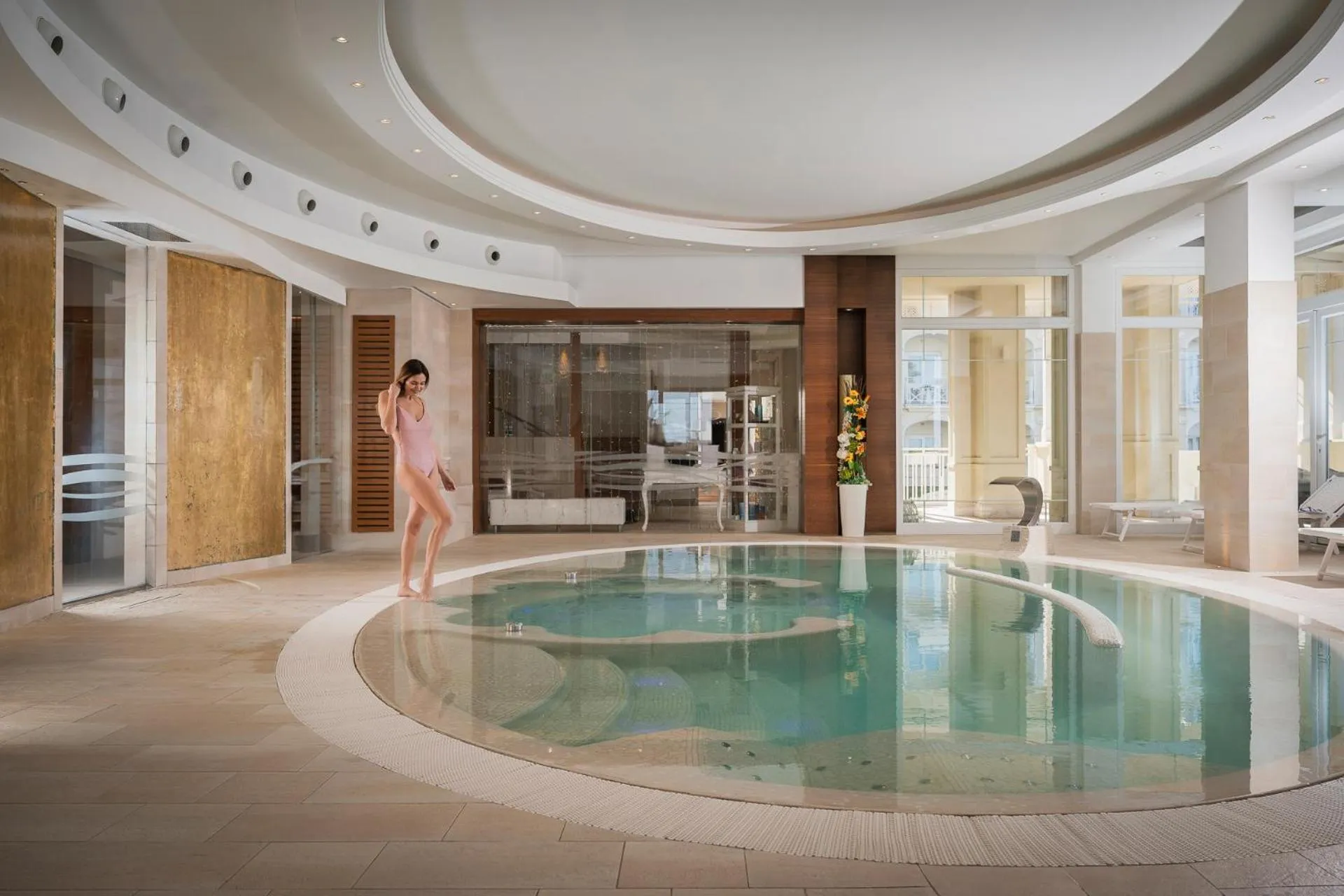Spa and wellness centre/facilities in Hotel Corallo