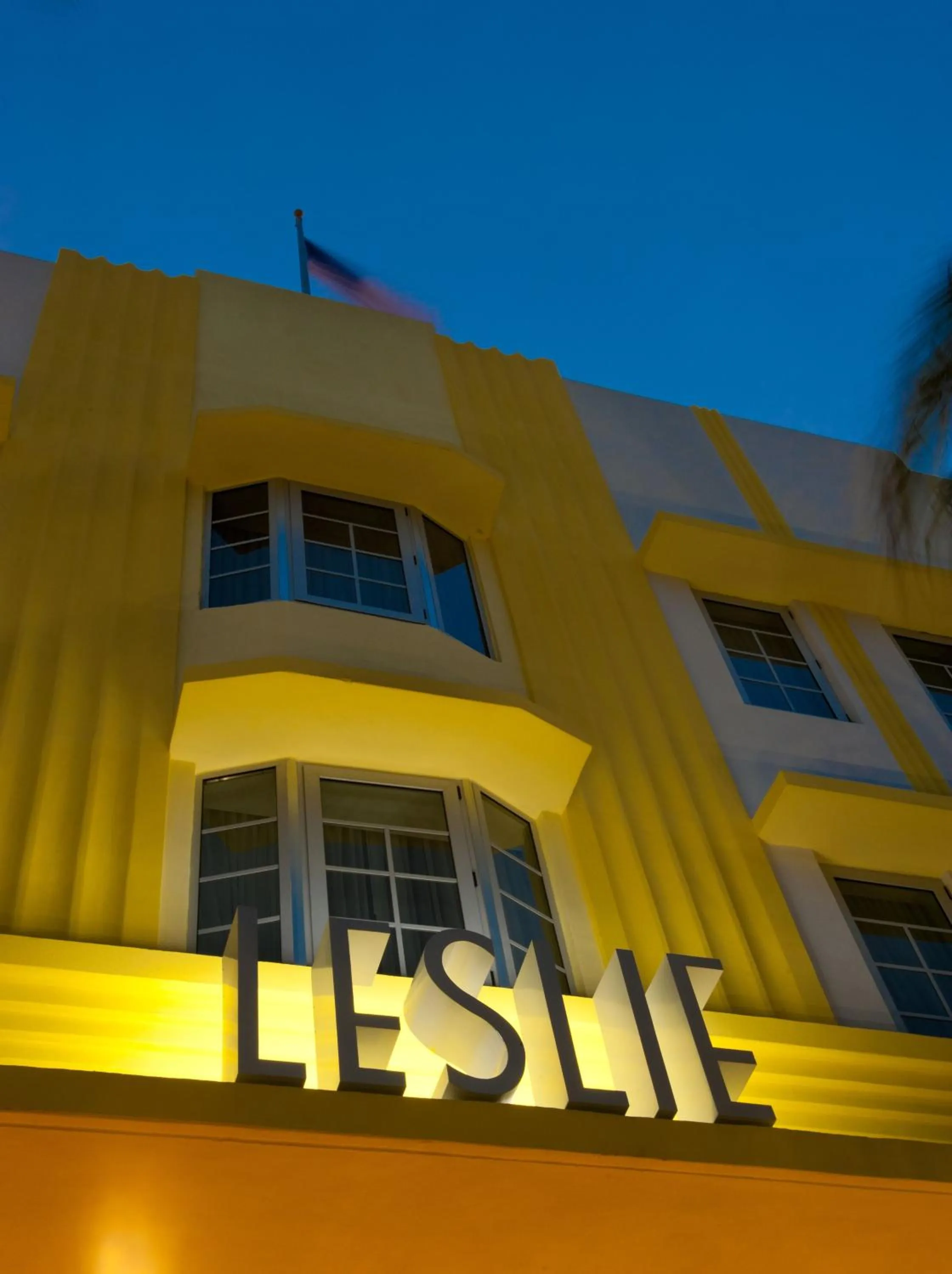 Property building in Leslie Hotel Ocean Drive