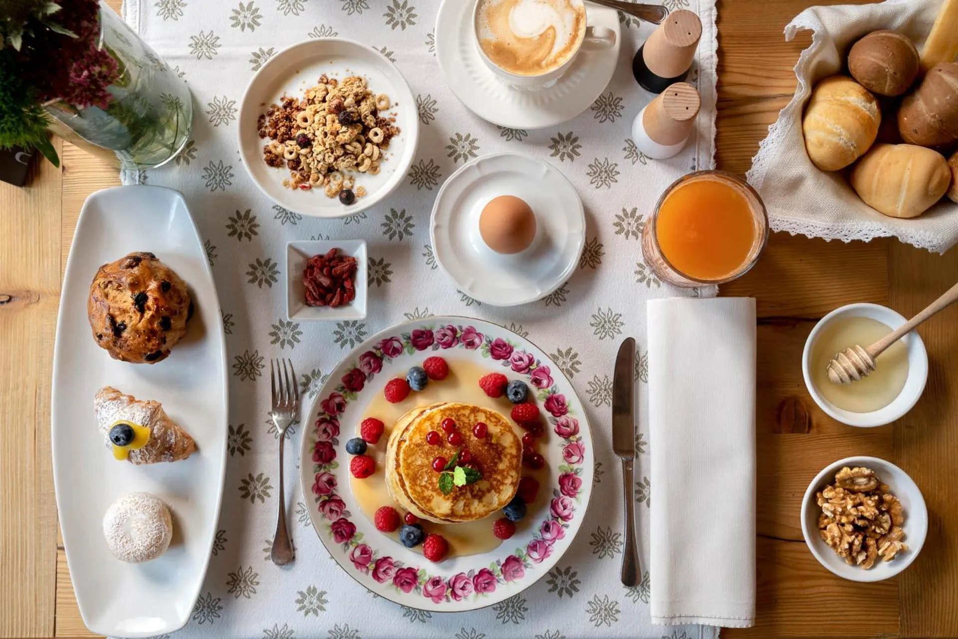 Breakfast in Hotel Baita Dei Pini