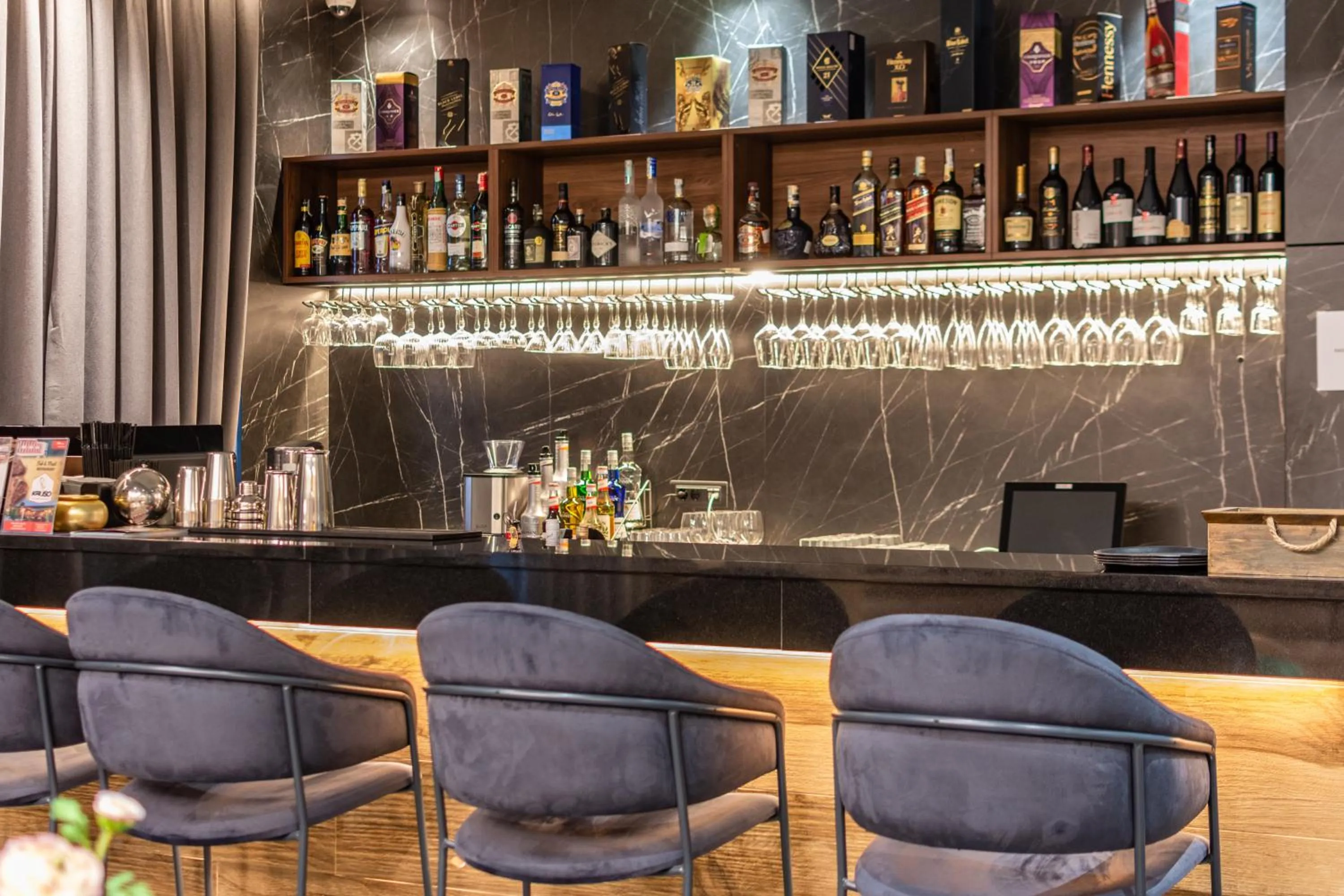 Lounge or bar in Garni Hotel Kruso