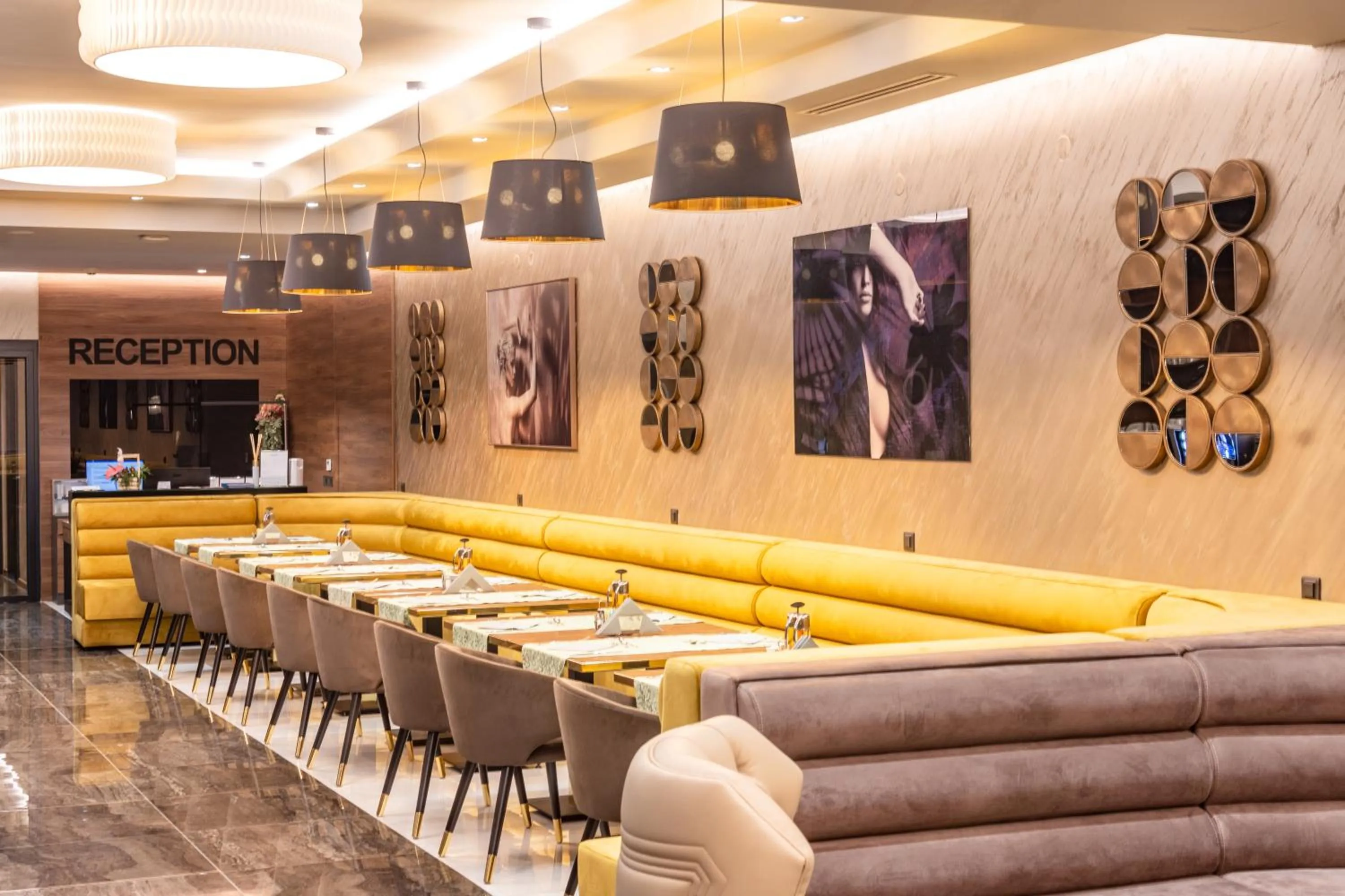 Lobby or reception in Garni Hotel Kruso