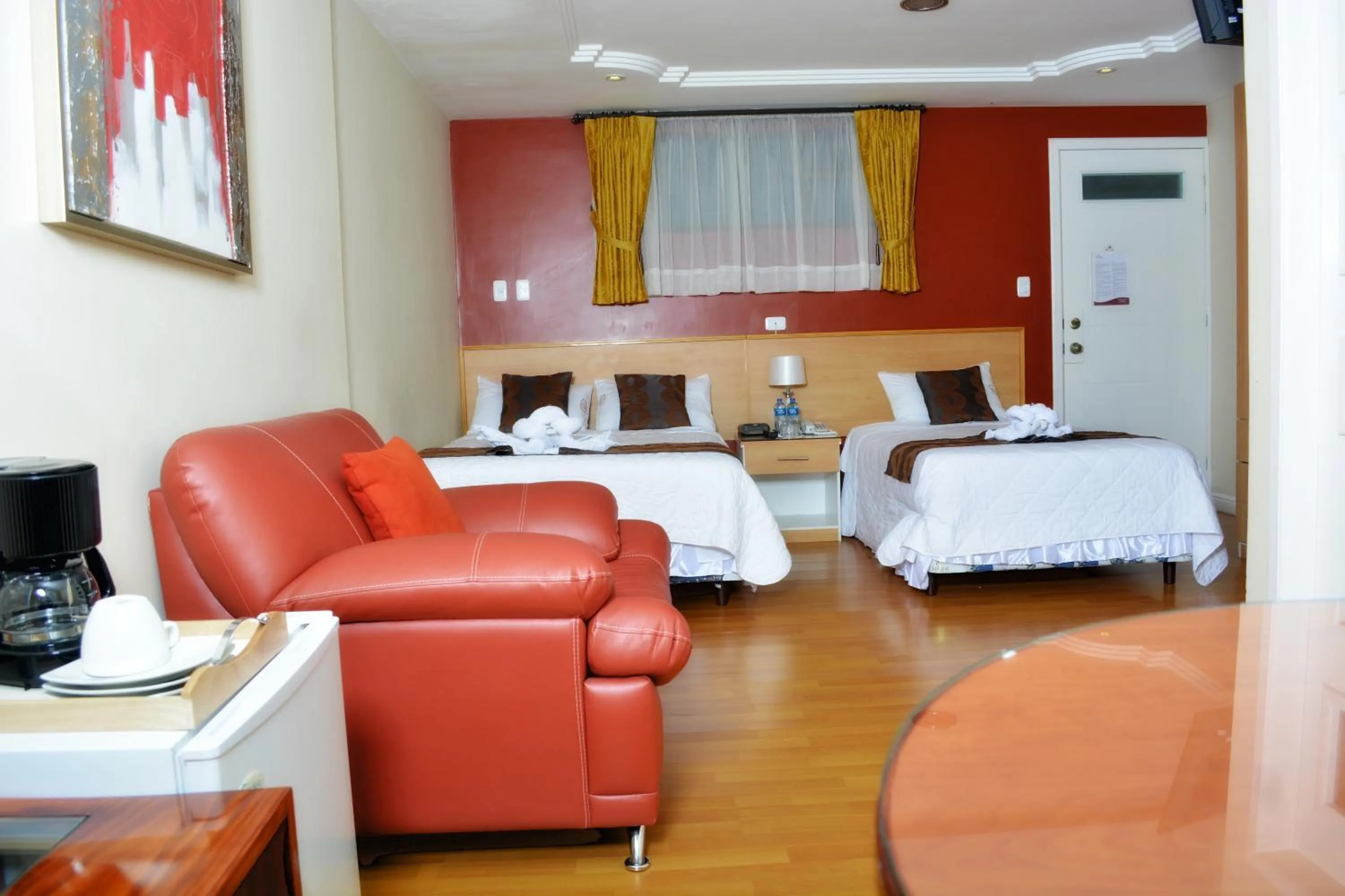 Photo of the whole room, Bed in Kuna Hotel