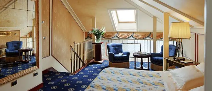 Bed in Grand Hotel Bristol