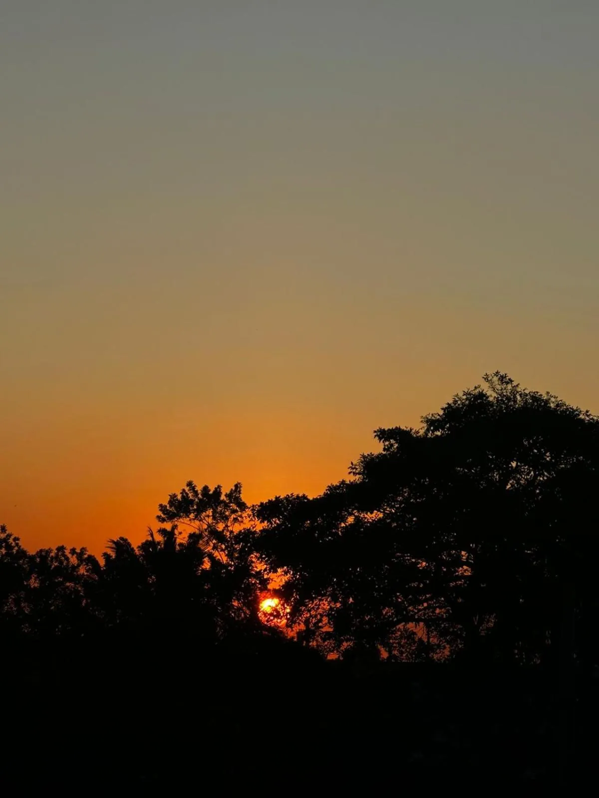 Sunset in Brillasol Airport Hotel